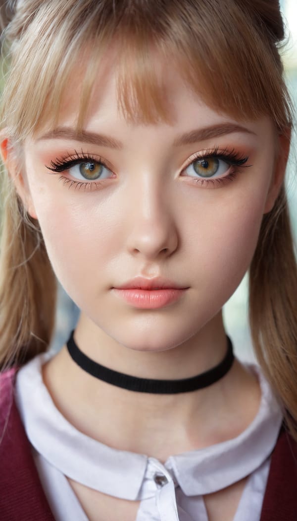 Tags: 21872187, SDXL
{"3": {"inputs": {"seed": 368435925907634, "steps": 64, "cfg": 6.06, "sampler_name": "dpmpp_2m", "scheduler": "karras", "denoise": 1.0, "model": ["27", 0], "positive": ["6", 0], "negative": ["7", 0], "latent_image": ["5", 0]}, "class_type": "KSampler"}, "4": {"inputs": {"ckpt_name": "juggernautxl.safetensors"}, "class_type": "CheckpointLoaderSimple"}, "5": {"inputs": {"width": 768, "height": 1344, "batch_size": 1}, "class_type": "EmptyLatentImage"}, "6": {"inputs": {"text": "26 year old girl, (ukrainian:1.00), (detailed face:1.01), (eyelashes:1.02), (slim:0.98), (temptress:1.12), (beautiful eyes:1.06), (blush:1.06), (double eyelids:0.95), (sexy lips:1.10), (idol:0.95), (seductive pose:0.95), (seductive facial expression:1.12), (cute:1.11), (pale skin:1.13), (in a seductive pose:1.02), (large perky breasts:1.01), (cleavage:1.07), (thigh gap:1.02), (school uniform:1.14), choker, busy street, (soft lighting:1.06), (portra:1.09), (candid cinema:1.08), (film:1.03), (detailed skin:1.05), (textured skin:1.03), (RAW:1.08), (natural looking skin:1.08), (skin fuzz:1.03)", "clip": ["27", 1]}, "class_type": "CLIPTextEncode"}, "7": {"inputs": {"text": "(low resolution:1.05), (distorted:1.08), (bad hands:1.12), (twisted:1.09), (watermark:1.12), (worst quality:1.07), (open mouth:1.12)", "clip": ["27", 1]}, "class_type": "CLIPTextEncode"}, "8": {"inputs": {"samples": ["3", 0], "vae": ["4", 2]}, "class_type": "VAEDecode"}, "25": {"inputs": {"lora_name": "nudify_xl.safetensors", "strength_model": 0.17, "strength_clip": 0.35, "model": ["4", 0], "clip": ["4", 1]}, "class_type": "LoraLoader"}, "26": {"inputs": {"lora_name": "shirtlift_SDXL_v2.safetensors", "strength_model": 0.15, "strength_clip": 0.15, "model": ["25", 0], "clip": ["25", 1]}, "class_type": "LoraLoader"}, "27": {"inputs": {"lora_name": "PerfectEyesXL.safetensors", "strength_model": 0.09, "strength_clip": 0.11, "model": ["26", 0], "clip": ["26", 1]}, "class_type": "LoraLoader"}, "30": {"inputs": {"model_name": "4x_NMKD-Superscale-SP_178000_G.pth"}, "class_type": "UpscaleModelLoader"}, "31": {"inputs": {"upscale_model": ["30", 0], "image": ["8", 0]}, "class_type": "ImageUpscaleWithModel"}, "32": {"inputs": {"upscale_method": "lanczos", "scale_by": 0.5, "image": ["31", 0]}, "class_type": "ImageScaleBy"}, "33": {"inputs": {"pixels": ["32", 0], "vae": ["4", 2]}, "class_type": "VAEEncode"}, "34": {"inputs": {"seed": 368435925907634, "steps": 64, "cfg": 6.06, "sampler_name": "dpmpp_2m", "scheduler": "karras", "denoise": 0.3, "model": ["27", 0], "positive": ["6", 0], "negative": ["7", 0], "latent_image": ["33", 0]}, "class_type": "KSampler"}, "36": {"inputs": {"samples": ["34", 0], "vae": ["4", 2]}, "class_type": "VAEDecode"}, "39": {"inputs": {"filename_prefix": "comfyapi-1726312382578", "images": ["36", 0]}, "class_type": "SaveImage"}}