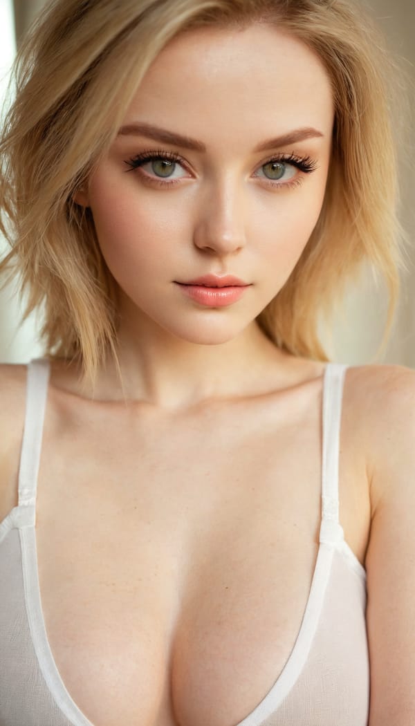 Tags: 21872187, SDXL
{"3": {"inputs": {"seed": 628505398521449, "steps": 64, "cfg": 5.01, "sampler_name": "dpmpp_2m", "scheduler": "karras", "denoise": 1.0, "model": ["27", 0], "positive": ["6", 0], "negative": ["7", 0], "latent_image": ["5", 0]}, "class_type": "KSampler"}, "4": {"inputs": {"ckpt_name": "juggernautxl.safetensors"}, "class_type": "CheckpointLoaderSimple"}, "5": {"inputs": {"width": 768, "height": 1344, "batch_size": 1}, "class_type": "EmptyLatentImage"}, "6": {"inputs": {"text": "28 year old girl, (irish:1.10), (sexy lips:1.05), (idol:1.14), (temptress:1.12), (blush:0.95), (eyelashes:1.01), (pale skin:1.07), (slim:1.09), (beautiful eyes:1.01), (seductive pose:1.00), (seductive facial expression:0.98), (cute:0.97), (double eyelids:1.02), (in a seductive pose:1.10), (large perky breasts:0.96), (cleavage:1.00), (thigh gap:1.07), (white tanktop:1.09), busy street, (soft lighting:1.05), (portra:1.04), (RAW:1.01), (detailed skin:1.09), (skin fuzz:1.03), (candid cinema:1.02), (film:1.03), (natural looking skin:1.09), (textured skin:1.06)", "clip": ["27", 1]}, "class_type": "CLIPTextEncode"}, "7": {"inputs": {"text": "(low resolution:1.05), (watermark:1.07), (worst quality:1.08), (bad hands:1.06), (open mouth:1.14), (distorted:1.14), (twisted:1.06)", "clip": ["27", 1]}, "class_type": "CLIPTextEncode"}, "8": {"inputs": {"samples": ["3", 0], "vae": ["4", 2]}, "class_type": "VAEDecode"}, "25": {"inputs": {"lora_name": "nudify_xl.safetensors", "strength_model": 0.38, "strength_clip": 0.02, "model": ["4", 0], "clip": ["4", 1]}, "class_type": "LoraLoader"}, "26": {"inputs": {"lora_name": "shirtlift_SDXL_v2.safetensors", "strength_model": 0.03, "strength_clip": 0.07, "model": ["25", 0], "clip": ["25", 1]}, "class_type": "LoraLoader"}, "27": {"inputs": {"lora_name": "PerfectEyesXL.safetensors", "strength_model": 0.1, "strength_clip": 0.13, "model": ["26", 0], "clip": ["26", 1]}, "class_type": "LoraLoader"}, "30": {"inputs": {"model_name": "4x_NMKD-Superscale-SP_178000_G.pth"}, "class_type": "UpscaleModelLoader"}, "31": {"inputs": {"upscale_model": ["30", 0], "image": ["8", 0]}, "class_type": "ImageUpscaleWithModel"}, "32": {"inputs": {"upscale_method": "lanczos", "scale_by": 0.5, "image": ["31", 0]}, "class_type": "ImageScaleBy"}, "33": {"inputs": {"pixels": ["32", 0], "vae": ["4", 2]}, "class_type": "VAEEncode"}, "34": {"inputs": {"seed": 628505398521449, "steps": 64, "cfg": 5.01, "sampler_name": "dpmpp_2m", "scheduler": "karras", "denoise": 0.3, "model": ["27", 0], "positive": ["6", 0], "negative": ["7", 0], "latent_image": ["33", 0]}, "class_type": "KSampler"}, "36": {"inputs": {"samples": ["34", 0], "vae": ["4", 2]}, "class_type": "VAEDecode"}, "39": {"inputs": {"filename_prefix": "comfyapi-1735653884128", "images": ["36", 0]}, "class_type": "SaveImage"}}