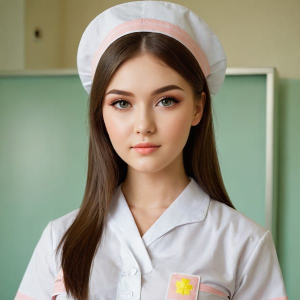 Tags: 21872187, SDXL
{"3": {"inputs": {"seed": 151892218333514, "steps": 32, "cfg": 5.99, "sampler_name": "dpmpp_2m", "scheduler": "karras", "denoise": 1.0, "model": ["27", 0], "positive": ["6", 0], "negative": ["7", 0], "latent_image": ["5", 0]}, "class_type": "KSampler"}, "4": {"inputs": {"ckpt_name": "juggernautXL_v8Rundiffusion.safetensors"}, "class_type": "CheckpointLoaderSimple"}, "5": {"inputs": {"width": 1024, "height": 1024, "batch_size": 1}, "class_type": "EmptyLatentImage"}, "6": {"inputs": {"text": "19 year old girl, (ukrainian:1.14), (temptress:1.00), (seductive facial expression:0.98), (idol:1.04), (detailed face:1.05), (double eyelids:1.03), (cute:1.01), (blush:1.10), (sexy lips:1.05), (eyelashes:0.97), (slim:0.96), (beautiful eyes:1.10), (seductive pose:1.05), (in a seductive pose:1.12), (large perky breasts:1.05), (cleavage:1.01), (thigh gap:0.99), (nurse in uniform:1.07) working in a hospital ward, (candid cinema:1.06), (portra:1.03), (RAW:1.00), (film:1.08), (detailed skin:1.04), (soft lighting:1.06), (natural looking skin:1.08), (skin fuzz:1.08), (textured skin:1.03)", "clip": ["27", 1]}, "class_type": "CLIPTextEncode"}, "7": {"inputs": {"text": "(low resolution:1.05), (twisted:1.06), (open mouth:1.05), (watermark:1.11), (worst quality:1.10), (bad hands:1.06), (distorted:1.06)", "clip": ["27", 1]}, "class_type": "CLIPTextEncode"}, "8": {"inputs": {"samples": ["3", 0], "vae": ["4", 2]}, "class_type": "VAEDecode"}, "25": {"inputs": {"lora_name": "nudify_xl.safetensors", "strength_model": 0.31, "strength_clip": 0.05, "model": ["4", 0], "clip": ["4", 1]}, "class_type": "LoraLoader"}, "26": {"inputs": {"lora_name": "shirtlift_SDXL_v2.safetensors", "strength_model": 0.08, "strength_clip": 0.08, "model": ["25", 0], "clip": ["25", 1]}, "class_type": "LoraLoader"}, "27": {"inputs": {"lora_name": "PerfectEyesXL.safetensors", "strength_model": 0.01, "strength_clip": 0.11, "model": ["26", 0], "clip": ["26", 1]}, "class_type": "LoraLoader"}, "30": {"inputs": {"model_name": "4x_NMKD-Superscale-SP_178000_G.pth"}, "class_type": "UpscaleModelLoader"}, "31": {"inputs": {"upscale_model": ["30", 0], "image": ["8", 0]}, "class_type": "ImageUpscaleWithModel"}, "32": {"inputs": {"upscale_method": "lanczos", "scale_by": 0.5, "image": ["31", 0]}, "class_type": "ImageScaleBy"}, "33": {"inputs": {"pixels": ["32", 0], "vae": ["4", 2]}, "class_type": "VAEEncode"}, "34": {"inputs": {"seed": 151892218333514, "steps": 32, "cfg": 5.99, "sampler_name": "dpmpp_2m", "scheduler": "karras", "denoise": 0.3, "model": ["27", 0], "positive": ["6", 0], "negative": ["7", 0], "latent_image": ["33", 0]}, "class_type": "KSampler"}, "36": {"inputs": {"samples": ["34", 0], "vae": ["4", 2]}, "class_type": "VAEDecode"}, "39": {"inputs": {"filename_prefix": "comfyapi-1708110644268", "images": ["36", 0]}, "class_type": "SaveImage"}}