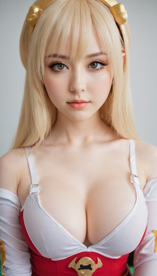 Tags: 21872187, SDXL
{"3": {"inputs": {"seed": 885844731958989, "steps": 32, "cfg": 6.29, "sampler_name": "dpmpp_2m", "scheduler": "karras", "denoise": 1.0, "model": ["27", 0], "positive": ["6", 0], "negative": ["7", 0], "latent_image": ["5", 0]}, "class_type": "KSampler"}, "4": {"inputs": {"ckpt_name": "juggernautxl.safetensors"}, "class_type": "CheckpointLoaderSimple"}, "5": {"inputs": {"width": 768, "height": 1344, "batch_size": 1}, "class_type": "EmptyLatentImage"}, "6": {"inputs": {"text": "26 year old girl, (irish:1.04), (temptress:0.95), (sexy lips:1.02), (seductive facial expression:1.11), (pale skin:0.97), (detailed face:0.97), (eyelashes:0.97), (beautiful eyes:1.02), (cute:1.13), (slim:1.00), (blush:1.09), (double eyelids:1.08), (seductive pose:0.98), (idol:0.99), (in a seductive pose:1.07), (large perky breasts:0.97), (cleavage:0.96), (thigh gap:1.12), (in a cosplay:1.11) at comiket posing for camera, (portra:1.09), (RAW:1.05), (natural looking skin:1.01), (soft lighting:1.08), (detailed skin:1.04), (candid cinema:1.01), (skin fuzz:1.03), (film:1.07), (textured skin:1.08)", "clip": ["27", 1]}, "class_type": "CLIPTextEncode"}, "7": {"inputs": {"text": "(worst quality:1.07), (low resolution:1.10), (watermark:1.06), (open mouth:1.12), (bad hands:1.13), (distorted:1.11), (twisted:1.05)", "clip": ["27", 1]}, "class_type": "CLIPTextEncode"}, "8": {"inputs": {"samples": ["3", 0], "vae": ["4", 2]}, "class_type": "VAEDecode"}, "25": {"inputs": {"lora_name": "nudify_xl.safetensors", "strength_model": 0.06, "strength_clip": 0.33, "model": ["4", 0], "clip": ["4", 1]}, "class_type": "LoraLoader"}, "26": {"inputs": {"lora_name": "shirtlift_SDXL_v2.safetensors", "strength_model": 0.01, "strength_clip": 0.06, "model": ["25", 0], "clip": ["25", 1]}, "class_type": "LoraLoader"}, "27": {"inputs": {"lora_name": "PerfectEyesXL.safetensors", "strength_model": 0.16, "strength_clip": 0.13, "model": ["26", 0], "clip": ["26", 1]}, "class_type": "LoraLoader"}, "30": {"inputs": {"model_name": "4x_NMKD-Superscale-SP_178000_G.pth"}, "class_type": "UpscaleModelLoader"}, "31": {"inputs": {"upscale_model": ["30", 0], "image": ["8", 0]}, "class_type": "ImageUpscaleWithModel"}, "32": {"inputs": {"upscale_method": "lanczos", "scale_by": 0.5, "image": ["31", 0]}, "class_type": "ImageScaleBy"}, "33": {"inputs": {"pixels": ["32", 0], "vae": ["4", 2]}, "class_type": "VAEEncode"}, "34": {"inputs": {"seed": 885844731958989, "steps": 32, "cfg": 6.29, "sampler_name": "dpmpp_2m", "scheduler": "karras", "denoise": 0.3, "model": ["27", 0], "positive": ["6", 0], "negative": ["7", 0], "latent_image": ["33", 0]}, "class_type": "KSampler"}, "36": {"inputs": {"samples": ["34", 0], "vae": ["4", 2]}, "class_type": "VAEDecode"}, "39": {"inputs": {"filename_prefix": "comfyapi-1726952846368", "images": ["36", 0]}, "class_type": "SaveImage"}}