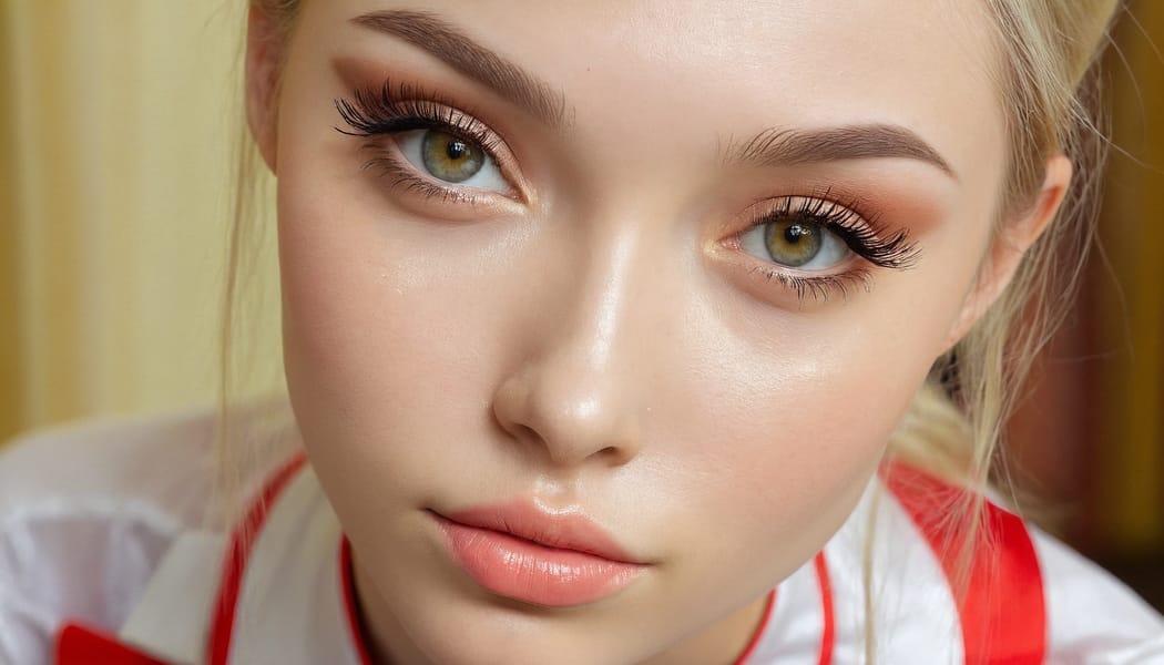 Tags: 21872187, SDXL
{"3": {"inputs": {"seed": 923728399652958, "steps": 32, "cfg": 7.74, "sampler_name": "dpmpp_2m", "scheduler": "karras", "denoise": 1.0, "model": ["27", 0], "positive": ["6", 0], "negative": ["7", 0], "latent_image": ["5", 0]}, "class_type": "KSampler"}, "4": {"inputs": {"ckpt_name": "juggernautxl.safetensors"}, "class_type": "CheckpointLoaderSimple"}, "5": {"inputs": {"width": 1344, "height": 768, "batch_size": 1}, "class_type": "EmptyLatentImage"}, "6": {"inputs": {"text": "24 year old girl, (ukrainian:1.08), (russian:1.14), (seductive facial expression:1.11), (temptress:1.04), (beautiful eyes:0.98), (eyelashes:1.12), (slim:1.09), (cute:0.96), (seductive pose:0.98), (double eyelids:1.00), (idol:0.95), (blush:1.08), (pale skin:1.03), (detailed face:1.14), (sexy lips:1.01), (on all fours:0.96), (spreading ass cheeks:1.08), (from behind:1.07), (backboob:0.96), (a waitress in uniform:0.98) working at a restaurant, (RAW:1.01), (film:1.08), (skin fuzz:1.03), (natural looking skin:1.09), (textured skin:1.08), (candid cinema:1.02), (soft lighting:1.03), (detailed skin:1.08), (portra:1.08)", "clip": ["27", 1]}, "class_type": "CLIPTextEncode"}, "7": {"inputs": {"text": "(twisted:1.11), (open mouth:1.07), (distorted:1.07), (low resolution:1.13), (bad hands:1.12), (watermark:1.12), (worst quality:1.13)", "clip": ["27", 1]}, "class_type": "CLIPTextEncode"}, "8": {"inputs": {"samples": ["3", 0], "vae": ["4", 2]}, "class_type": "VAEDecode"}, "25": {"inputs": {"lora_name": "nudify_xl.safetensors", "strength_model": 0.32, "strength_clip": 0.06, "model": ["4", 0], "clip": ["4", 1]}, "class_type": "LoraLoader"}, "26": {"inputs": {"lora_name": "shirtlift_SDXL_v2.safetensors", "strength_model": 0.12, "strength_clip": 0.09, "model": ["25", 0], "clip": ["25", 1]}, "class_type": "LoraLoader"}, "27": {"inputs": {"lora_name": "PerfectEyesXL.safetensors", "strength_model": 0.11, "strength_clip": 0.12, "model": ["26", 0], "clip": ["26", 1]}, "class_type": "LoraLoader"}, "30": {"inputs": {"model_name": "4x_NMKD-Superscale-SP_178000_G.pth"}, "class_type": "UpscaleModelLoader"}, "31": {"inputs": {"upscale_model": ["30", 0], "image": ["8", 0]}, "class_type": "ImageUpscaleWithModel"}, "32": {"inputs": {"upscale_method": "lanczos", "scale_by": 0.5, "image": ["31", 0]}, "class_type": "ImageScaleBy"}, "33": {"inputs": {"pixels": ["32", 0], "vae": ["4", 2]}, "class_type": "VAEEncode"}, "34": {"inputs": {"seed": 923728399652958, "steps": 32, "cfg": 7.74, "sampler_name": "dpmpp_2m", "scheduler": "karras", "denoise": 0.3, "model": ["27", 0], "positive": ["6", 0], "negative": ["7", 0], "latent_image": ["33", 0]}, "class_type": "KSampler"}, "36": {"inputs": {"samples": ["34", 0], "vae": ["4", 2]}, "class_type": "VAEDecode"}, "39": {"inputs": {"filename_prefix": "comfyapi-1713190706737", "images": ["36", 0]}, "class_type": "SaveImage"}}