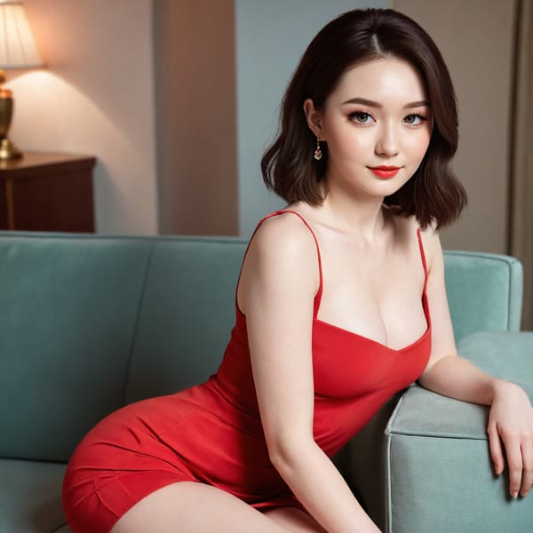 Tags: 21872187, SDXL
{"3": {"inputs": {"seed": 939242142259625, "steps": 64, "cfg": 7.95, "sampler_name": "dpmpp_2m", "scheduler": "karras", "denoise": 1.0, "model": ["27", 0], "positive": ["6", 0], "negative": ["7", 0], "latent_image": ["5", 0]}, "class_type": "KSampler"}, "4": {"inputs": {"ckpt_name": "juggernautXL_v8Rundiffusion.safetensors"}, "class_type": "CheckpointLoaderSimple"}, "5": {"inputs": {"width": 1024, "height": 1024, "batch_size": 1}, "class_type": "EmptyLatentImage"}, "6": {"inputs": {"text": "28 year old girl, (russian:1.08), (ukrainian:1.07), (japanese:1.04), (irish:1.11), (detailed face:1.04), (blush:0.98), (double eyelids:0.99), (seductive pose:0.96), (pale skin:0.97), (cute:1.11), (slim:1.01), (seductive facial expression:0.96), (temptress:0.97), (sexy lips:1.02), (eyelashes:1.11), (idol:1.06), (beautiful eyes:0.98), (perky ass:0.95), (exposed ass:1.04), (looking back:1.06), (sexy ass:1.10), (thigh gap:0.97), (wearing a low-cut red dress:1.03) at a ballroom, (film:1.04), (candid cinema:1.02), (textured skin:1.07), (skin fuzz:1.00), (RAW:1.05), (portra:1.01), (soft lighting:1.05), (detailed skin:1.04), (natural looking skin:1.02)", "clip": ["27", 1]}, "class_type": "CLIPTextEncode"}, "7": {"inputs": {"text": "(watermark:1.12), (worst quality:1.08), (low resolution:1.12), (twisted:1.09), (distorted:1.07), (open mouth:1.14)", "clip": ["27", 1]}, "class_type": "CLIPTextEncode"}, "8": {"inputs": {"samples": ["3", 0], "vae": ["4", 2]}, "class_type": "VAEDecode"}, "25": {"inputs": {"lora_name": "nudify_xl.safetensors", "strength_model": 0.39, "strength_clip": 0.3, "model": ["4", 0], "clip": ["4", 1]}, "class_type": "LoraLoader"}, "26": {"inputs": {"lora_name": "shirtlift_SDXL_v2.safetensors", "strength_model": 0.03, "strength_clip": 0.13, "model": ["25", 0], "clip": ["25", 1]}, "class_type": "LoraLoader"}, "27": {"inputs": {"lora_name": "PerfectEyesXL.safetensors", "strength_model": 0.05, "strength_clip": 0.07, "model": ["26", 0], "clip": ["26", 1]}, "class_type": "LoraLoader"}, "30": {"inputs": {"model_name": "4x_NMKD-Superscale-SP_178000_G.pth"}, "class_type": "UpscaleModelLoader"}, "31": {"inputs": {"upscale_model": ["30", 0], "image": ["8", 0]}, "class_type": "ImageUpscaleWithModel"}, "32": {"inputs": {"upscale_method": "lanczos", "scale_by": 0.5, "image": ["31", 0]}, "class_type": "ImageScaleBy"}, "33": {"inputs": {"pixels": ["32", 0], "vae": ["4", 2]}, "class_type": "VAEEncode"}, "34": {"inputs": {"seed": 939242142259625, "steps": 64, "cfg": 7.95, "sampler_name": "dpmpp_2m", "scheduler": "karras", "denoise": 0.3, "model": ["27", 0], "positive": ["6", 0], "negative": ["7", 0], "latent_image": ["33", 0]}, "class_type": "KSampler"}, "36": {"inputs": {"samples": ["34", 0], "vae": ["4", 2]}, "class_type": "VAEDecode"}, "39": {"inputs": {"filename_prefix": "comfyapi-1708214549443", "images": ["36", 0]}, "class_type": "SaveImage"}}