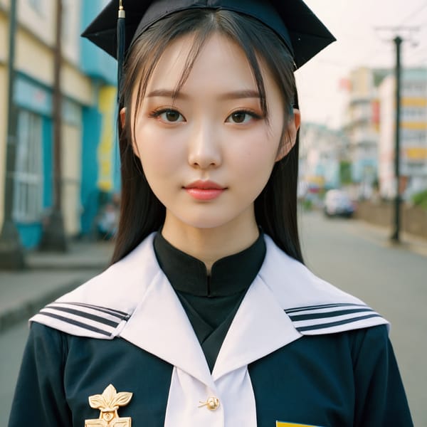 Tags: 21872187, SDXL
{"3": {"inputs": {"seed": 127513866507871, "steps": 64, "cfg": 7.15, "sampler_name": "dpmpp_2m", "scheduler": "karras", "denoise": 1.0, "model": ["27", 0], "positive": ["6", 0], "negative": ["7", 0], "latent_image": ["5", 0]}, "class_type": "KSampler"}, "4": {"inputs": {"ckpt_name": "juggernautxl.safetensors"}, "class_type": "CheckpointLoaderSimple"}, "5": {"inputs": {"width": 1024, "height": 1024, "batch_size": 1}, "class_type": "EmptyLatentImage"}, "6": {"inputs": {"text": "21 year old girl, (ukrainian:1.13), (chinese:1.00), (double eyelids:1.06), (idol:1.06), (cute:0.97), (seductive pose:1.00), (temptress:1.14), (blush:1.03), (detailed face:0.96), (sexy lips:1.05), (eyelashes:1.01), (beautiful eyes:1.01), (slim:1.02), (pale skin:1.11), (seductive facial expression:1.00), (in a seductive pose:1.06), (large perky breasts:1.03), (cleavage:1.12), (thigh gap:0.99), (school uniform:1.13), choker, busy street, (candid cinema:1.02), (natural looking skin:1.06), (textured skin:1.03), (skin fuzz:1.05), (detailed skin:1.03), (portra:1.02), (film:1.07), (RAW:1.04), (soft lighting:1.01)", "clip": ["27", 1]}, "class_type": "CLIPTextEncode"}, "7": {"inputs": {"text": "(open mouth:1.08), (watermark:1.10), (twisted:1.10), (low resolution:1.09), (distorted:1.05), (bad hands:1.09), (worst quality:1.07)", "clip": ["27", 1]}, "class_type": "CLIPTextEncode"}, "8": {"inputs": {"samples": ["3", 0], "vae": ["4", 2]}, "class_type": "VAEDecode"}, "25": {"inputs": {"lora_name": "nudify_xl.safetensors", "strength_model": 0.21, "strength_clip": 0.3, "model": ["4", 0], "clip": ["4", 1]}, "class_type": "LoraLoader"}, "26": {"inputs": {"lora_name": "shirtlift_SDXL_v2.safetensors", "strength_model": 0.09, "strength_clip": 0.19, "model": ["25", 0], "clip": ["25", 1]}, "class_type": "LoraLoader"}, "27": {"inputs": {"lora_name": "PerfectEyesXL.safetensors", "strength_model": 0.01, "strength_clip": 0.1, "model": ["26", 0], "clip": ["26", 1]}, "class_type": "LoraLoader"}, "30": {"inputs": {"model_name": "4x_NMKD-Superscale-SP_178000_G.pth"}, "class_type": "UpscaleModelLoader"}, "31": {"inputs": {"upscale_model": ["30", 0], "image": ["8", 0]}, "class_type": "ImageUpscaleWithModel"}, "32": {"inputs": {"upscale_method": "lanczos", "scale_by": 0.5, "image": ["31", 0]}, "class_type": "ImageScaleBy"}, "33": {"inputs": {"pixels": ["32", 0], "vae": ["4", 2]}, "class_type": "VAEEncode"}, "34": {"inputs": {"seed": 127513866507871, "steps": 64, "cfg": 7.15, "sampler_name": "dpmpp_2m", "scheduler": "karras", "denoise": 0.3, "model": ["27", 0], "positive": ["6", 0], "negative": ["7", 0], "latent_image": ["33", 0]}, "class_type": "KSampler"}, "36": {"inputs": {"samples": ["34", 0], "vae": ["4", 2]}, "class_type": "VAEDecode"}, "39": {"inputs": {"filename_prefix": "comfyapi-1733621113901", "images": ["36", 0]}, "class_type": "SaveImage"}}