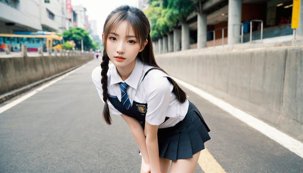 Tags: 21872187, SDXL
{"3": {"inputs": {"seed": 187237345598421, "steps": 64, "cfg": 7.85, "sampler_name": "dpmpp_2m", "scheduler": "karras", "denoise": 1.0, "model": ["27", 0], "positive": ["6", 0], "negative": ["7", 0], "latent_image": ["5", 0]}, "class_type": "KSampler"}, "4": {"inputs": {"ckpt_name": "leosamsHelloworldSDXL_helloworldSDXL32DPO.safetensors"}, "class_type": "CheckpointLoaderSimple"}, "5": {"inputs": {"width": 1344, "height": 768, "batch_size": 1}, "class_type": "EmptyLatentImage"}, "6": {"inputs": {"text": "18 year old girl, (taiwanese:0.96), (japanese:0.98), (slim:1.09), (detailed face:1.10), (seductive pose:0.96), (sexy lips:0.98), (double eyelids:0.96), (idol:1.08), (blush:0.99), (cute:1.00), (temptress:1.01), (seductive facial expression:1.14), (eyelashes:1.10), (beautiful eyes:1.05), (pale skin:1.09), (perky ass:0.98), (exposed ass:1.03), (looking back:1.09), (sexy ass:1.10), (thigh gap:1.09), (school uniform:1.06), choker, busy street, (textured skin:1.04), (portra:1.04), (detailed skin:1.06), (film:1.02), (skin fuzz:1.06), (natural looking skin:1.04), (soft lighting:1.05), (candid cinema:1.00), (RAW:1.02)", "clip": ["27", 1]}, "class_type": "CLIPTextEncode"}, "7": {"inputs": {"text": "(distorted:1.10), (low resolution:1.13), (bad hands:1.11), (watermark:1.13), (worst quality:1.07), (open mouth:1.11), (twisted:1.09)", "clip": ["27", 1]}, "class_type": "CLIPTextEncode"}, "8": {"inputs": {"samples": ["3", 0], "vae": ["4", 2]}, "class_type": "VAEDecode"}, "25": {"inputs": {"lora_name": "nudify_xl.safetensors", "strength_model": 0.08, "strength_clip": 0.02, "model": ["4", 0], "clip": ["4", 1]}, "class_type": "LoraLoader"}, "26": {"inputs": {"lora_name": "shirtlift_SDXL_v2.safetensors", "strength_model": 0.17, "strength_clip": 0.14, "model": ["25", 0], "clip": ["25", 1]}, "class_type": "LoraLoader"}, "27": {"inputs": {"lora_name": "PerfectEyesXL.safetensors", "strength_model": 0.05, "strength_clip": 0.03, "model": ["26", 0], "clip": ["26", 1]}, "class_type": "LoraLoader"}, "30": {"inputs": {"model_name": "4x_NMKD-Superscale-SP_178000_G.pth"}, "class_type": "UpscaleModelLoader"}, "31": {"inputs": {"upscale_model": ["30", 0], "image": ["8", 0]}, "class_type": "ImageUpscaleWithModel"}, "32": {"inputs": {"upscale_method": "lanczos", "scale_by": 0.5, "image": ["31", 0]}, "class_type": "ImageScaleBy"}, "33": {"inputs": {"pixels": ["32", 0], "vae": ["4", 2]}, "class_type": "VAEEncode"}, "34": {"inputs": {"seed": 187237345598421, "steps": 64, "cfg": 7.85, "sampler_name": "dpmpp_2m", "scheduler": "karras", "denoise": 0.3, "model": ["27", 0], "positive": ["6", 0], "negative": ["7", 0], "latent_image": ["33", 0]}, "class_type": "KSampler"}, "36": {"inputs": {"samples": ["34", 0], "vae": ["4", 2]}, "class_type": "VAEDecode"}, "39": {"inputs": {"filename_prefix": "comfyapi-1707306662421", "images": ["36", 0]}, "class_type": "SaveImage"}}