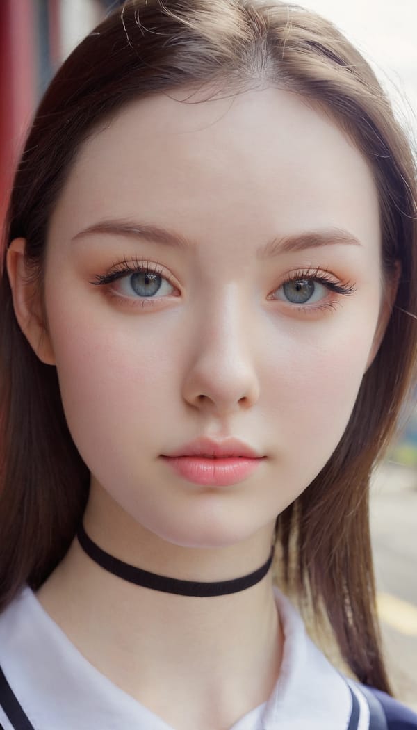 Tags: 21872187, SDXL
{"3": {"inputs": {"seed": 152692601473958, "steps": 32, "cfg": 6.38, "sampler_name": "dpmpp_2m", "scheduler": "karras", "denoise": 1.0, "model": ["27", 0], "positive": ["6", 0], "negative": ["7", 0], "latent_image": ["5", 0]}, "class_type": "KSampler"}, "4": {"inputs": {"ckpt_name": "juggernautxl.safetensors"}, "class_type": "CheckpointLoaderSimple"}, "5": {"inputs": {"width": 768, "height": 1344, "batch_size": 1}, "class_type": "EmptyLatentImage"}, "6": {"inputs": {"text": "24 year old girl, (pale skin:1.02), (seductive pose:1.08), (sexy lips:1.09), (beautiful eyes:1.14), (double eyelids:1.00), (eyelashes:1.01), (slim:1.11), (temptress:1.13), (cute:1.05), (detailed face:1.02), (blush:1.00), (seductive facial expression:1.08), (in a seductive pose:1.04), (large perky breasts:1.01), (cleavage:0.96), (thigh gap:1.01), (school uniform:1.04), choker, busy street, (portra:1.05), (RAW:1.01), (skin fuzz:1.09), (candid cinema:1.07), (detailed skin:1.07), (textured skin:1.09), (natural looking skin:1.05), (film:1.01), (soft lighting:1.05)", "clip": ["27", 1]}, "class_type": "CLIPTextEncode"}, "7": {"inputs": {"text": "(bad hands:1.10), (twisted:1.06), (worst quality:1.09), (open mouth:1.07), (low resolution:1.14), (distorted:1.14), (watermark:1.08)", "clip": ["27", 1]}, "class_type": "CLIPTextEncode"}, "8": {"inputs": {"samples": ["3", 0], "vae": ["4", 2]}, "class_type": "VAEDecode"}, "25": {"inputs": {"lora_name": "nudify_xl.safetensors", "strength_model": 0.26, "strength_clip": 0.13, "model": ["4", 0], "clip": ["4", 1]}, "class_type": "LoraLoader"}, "26": {"inputs": {"lora_name": "shirtlift_SDXL_v2.safetensors", "strength_model": 0.19, "strength_clip": 0.1, "model": ["25", 0], "clip": ["25", 1]}, "class_type": "LoraLoader"}, "27": {"inputs": {"lora_name": "PerfectEyesXL.safetensors", "strength_model": 0.1, "strength_clip": 0.09, "model": ["26", 0], "clip": ["26", 1]}, "class_type": "LoraLoader"}, "30": {"inputs": {"model_name": "4x_NMKD-Superscale-SP_178000_G.pth"}, "class_type": "UpscaleModelLoader"}, "31": {"inputs": {"upscale_model": ["30", 0], "image": ["8", 0]}, "class_type": "ImageUpscaleWithModel"}, "32": {"inputs": {"upscale_method": "lanczos", "scale_by": 0.5, "image": ["31", 0]}, "class_type": "ImageScaleBy"}, "33": {"inputs": {"pixels": ["32", 0], "vae": ["4", 2]}, "class_type": "VAEEncode"}, "34": {"inputs": {"seed": 152692601473958, "steps": 32, "cfg": 6.38, "sampler_name": "dpmpp_2m", "scheduler": "karras", "denoise": 0.3, "model": ["27", 0], "positive": ["6", 0], "negative": ["7", 0], "latent_image": ["33", 0]}, "class_type": "KSampler"}, "36": {"inputs": {"samples": ["34", 0], "vae": ["4", 2]}, "class_type": "VAEDecode"}, "39": {"inputs": {"filename_prefix": "comfyapi-1731424656726", "images": ["36", 0]}, "class_type": "SaveImage"}}