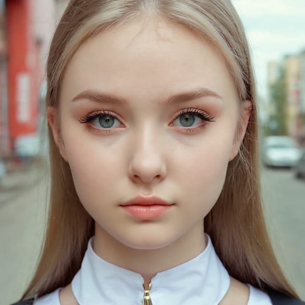 Tags: 21872187, SDXL
{"3": {"inputs": {"seed": 663080155850520, "steps": 32, "cfg": 6.61, "sampler_name": "dpmpp_2m", "scheduler": "karras", "denoise": 1.0, "model": ["27", 0], "positive": ["6", 0], "negative": ["7", 0], "latent_image": ["5", 0]}, "class_type": "KSampler"}, "4": {"inputs": {"ckpt_name": "juggernautxl.safetensors"}, "class_type": "CheckpointLoaderSimple"}, "5": {"inputs": {"width": 1024, "height": 1024, "batch_size": 1}, "class_type": "EmptyLatentImage"}, "6": {"inputs": {"text": "20 year old girl, (ukrainian:1.07), (russian:0.97), (beautiful eyes:1.00), (temptress:1.01), (eyelashes:1.04), (slim:1.05), (cute:1.07), (sexy lips:1.14), (blush:1.14), (seductive pose:1.12), (detailed face:0.97), (double eyelids:0.97), (idol:1.13), (pale skin:1.03), (seductive facial expression:1.08), (in a seductive pose:1.08), (large perky breasts:1.01), (cleavage:0.99), (thigh gap:1.03), (school uniform:0.96), choker, busy street, (textured skin:1.05), (candid cinema:1.02), (detailed skin:1.07), (natural looking skin:1.07), (film:1.09), (soft lighting:1.03), (skin fuzz:1.00), (portra:1.03), (RAW:1.02)", "clip": ["27", 1]}, "class_type": "CLIPTextEncode"}, "7": {"inputs": {"text": "(low resolution:1.10), (bad hands:1.11), (open mouth:1.11), (watermark:1.11), (worst quality:1.11), (twisted:1.10), (distorted:1.13)", "clip": ["27", 1]}, "class_type": "CLIPTextEncode"}, "8": {"inputs": {"samples": ["3", 0], "vae": ["4", 2]}, "class_type": "VAEDecode"}, "25": {"inputs": {"lora_name": "nudify_xl.safetensors", "strength_model": 0.31, "strength_clip": 0.17, "model": ["4", 0], "clip": ["4", 1]}, "class_type": "LoraLoader"}, "26": {"inputs": {"lora_name": "shirtlift_SDXL_v2.safetensors", "strength_model": 0.15, "strength_clip": 0.13, "model": ["25", 0], "clip": ["25", 1]}, "class_type": "LoraLoader"}, "27": {"inputs": {"lora_name": "PerfectEyesXL.safetensors", "strength_model": 0.05, "strength_clip": 0.14, "model": ["26", 0], "clip": ["26", 1]}, "class_type": "LoraLoader"}, "30": {"inputs": {"model_name": "4x_NMKD-Superscale-SP_178000_G.pth"}, "class_type": "UpscaleModelLoader"}, "31": {"inputs": {"upscale_model": ["30", 0], "image": ["8", 0]}, "class_type": "ImageUpscaleWithModel"}, "32": {"inputs": {"upscale_method": "lanczos", "scale_by": 0.5, "image": ["31", 0]}, "class_type": "ImageScaleBy"}, "33": {"inputs": {"pixels": ["32", 0], "vae": ["4", 2]}, "class_type": "VAEEncode"}, "34": {"inputs": {"seed": 663080155850520, "steps": 32, "cfg": 6.61, "sampler_name": "dpmpp_2m", "scheduler": "karras", "denoise": 0.3, "model": ["27", 0], "positive": ["6", 0], "negative": ["7", 0], "latent_image": ["33", 0]}, "class_type": "KSampler"}, "36": {"inputs": {"samples": ["34", 0], "vae": ["4", 2]}, "class_type": "VAEDecode"}, "39": {"inputs": {"filename_prefix": "comfyapi-1735405305656", "images": ["36", 0]}, "class_type": "SaveImage"}}