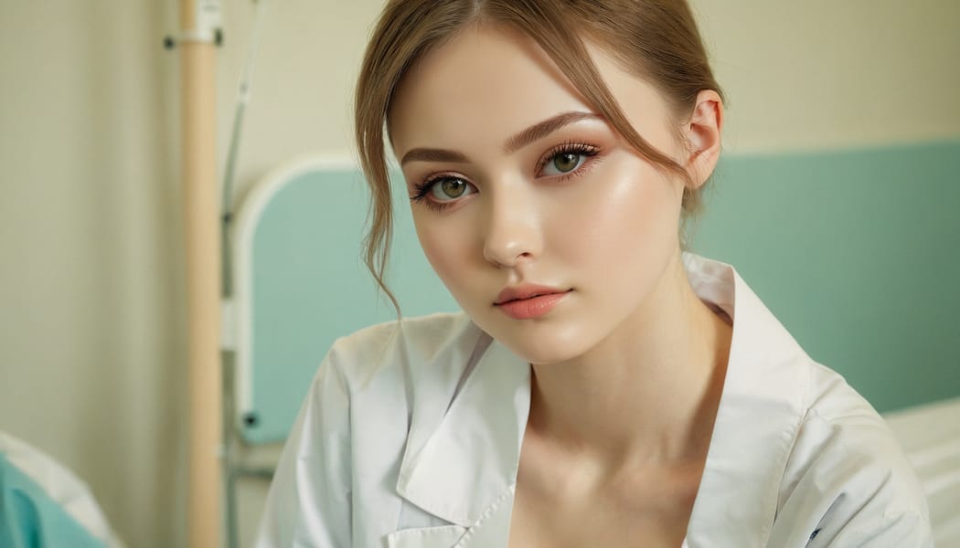 Tags: 21872187, SDXL
{"3": {"inputs": {"seed": 110268866317135, "steps": 64, "cfg": 7.9, "sampler_name": "dpmpp_2m", "scheduler": "karras", "denoise": 1.0, "model": ["27", 0], "positive": ["6", 0], "negative": ["7", 0], "latent_image": ["5", 0]}, "class_type": "KSampler"}, "4": {"inputs": {"ckpt_name": "juggernautxl.safetensors"}, "class_type": "CheckpointLoaderSimple"}, "5": {"inputs": {"width": 1344, "height": 768, "batch_size": 1}, "class_type": "EmptyLatentImage"}, "6": {"inputs": {"text": "22 year old girl, (russian:1.10), (ukrainian:1.06), (temptress:1.02), (seductive pose:1.04), (idol:1.07), (slim:1.12), (cute:1.05), (detailed face:0.98), (eyelashes:0.96), (double eyelids:1.13), (sexy lips:1.12), (seductive facial expression:1.08), (beautiful eyes:1.03), (blush:0.97), (pale skin:1.01), (in a seductive pose:1.03), (large perky breasts:1.00), (cleavage:1.10), (thigh gap:0.95), (nurse in uniform:1.03) working in a hospital ward, (candid cinema:1.06), (detailed skin:1.02), (natural looking skin:1.05), (film:1.09), (RAW:1.06), (portra:1.05), (skin fuzz:1.04), (soft lighting:1.01), (textured skin:1.02)", "clip": ["27", 1]}, "class_type": "CLIPTextEncode"}, "7": {"inputs": {"text": "(distorted:1.06), (worst quality:1.11), (watermark:1.05), (low resolution:1.06), (open mouth:1.12), (bad hands:1.06)", "clip": ["27", 1]}, "class_type": "CLIPTextEncode"}, "8": {"inputs": {"samples": ["3", 0], "vae": ["4", 2]}, "class_type": "VAEDecode"}, "25": {"inputs": {"lora_name": "nudify_xl.safetensors", "strength_model": 0.36, "strength_clip": 0.2, "model": ["4", 0], "clip": ["4", 1]}, "class_type": "LoraLoader"}, "26": {"inputs": {"lora_name": "shirtlift_SDXL_v2.safetensors", "strength_model": 0.02, "strength_clip": 0.03, "model": ["25", 0], "clip": ["25", 1]}, "class_type": "LoraLoader"}, "27": {"inputs": {"lora_name": "PerfectEyesXL.safetensors", "strength_model": 0.11, "strength_clip": 0.19, "model": ["26", 0], "clip": ["26", 1]}, "class_type": "LoraLoader"}, "30": {"inputs": {"model_name": "4x_NMKD-Superscale-SP_178000_G.pth"}, "class_type": "UpscaleModelLoader"}, "31": {"inputs": {"upscale_model": ["30", 0], "image": ["8", 0]}, "class_type": "ImageUpscaleWithModel"}, "32": {"inputs": {"upscale_method": "lanczos", "scale_by": 0.5, "image": ["31", 0]}, "class_type": "ImageScaleBy"}, "33": {"inputs": {"pixels": ["32", 0], "vae": ["4", 2]}, "class_type": "VAEEncode"}, "34": {"inputs": {"seed": 110268866317135, "steps": 64, "cfg": 7.9, "sampler_name": "dpmpp_2m", "scheduler": "karras", "denoise": 0.3, "model": ["27", 0], "positive": ["6", 0], "negative": ["7", 0], "latent_image": ["33", 0]}, "class_type": "KSampler"}, "36": {"inputs": {"samples": ["34", 0], "vae": ["4", 2]}, "class_type": "VAEDecode"}, "39": {"inputs": {"filename_prefix": "comfyapi-1725394035813", "images": ["36", 0]}, "class_type": "SaveImage"}}