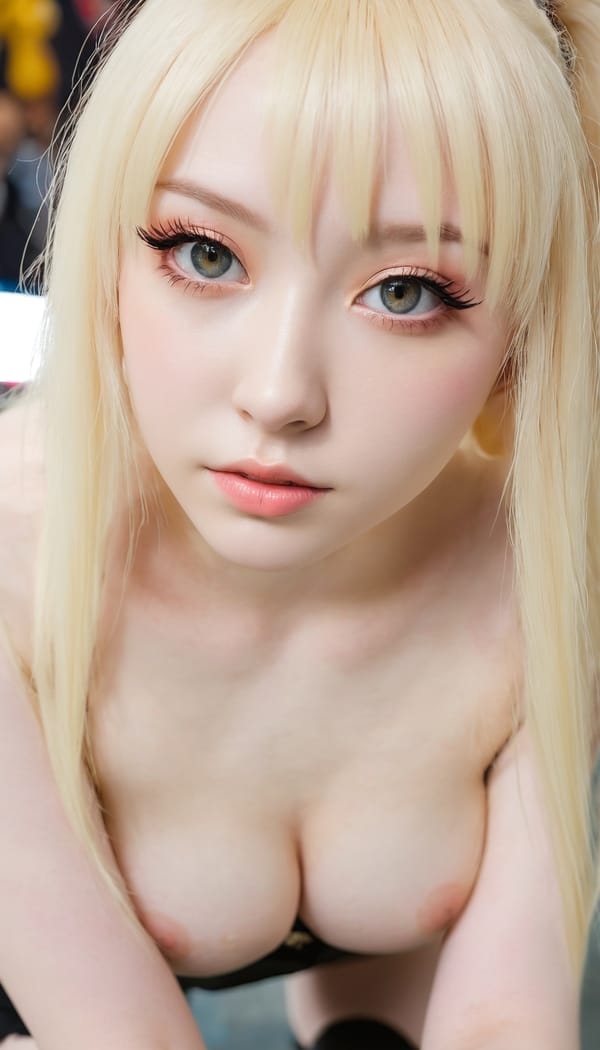 Tags: 21872187, SDXL
{"3": {"inputs": {"seed": 103208320797619, "steps": 32, "cfg": 5.5, "sampler_name": "dpmpp_2m", "scheduler": "karras", "denoise": 1.0, "model": ["27", 0], "positive": ["6", 0], "negative": ["7", 0], "latent_image": ["5", 0]}, "class_type": "KSampler"}, "4": {"inputs": {"ckpt_name": "juggernautxl.safetensors"}, "class_type": "CheckpointLoaderSimple"}, "5": {"inputs": {"width": 768, "height": 1344, "batch_size": 1}, "class_type": "EmptyLatentImage"}, "6": {"inputs": {"text": "18 year old girl, (eyelashes:1.00), (seductive facial expression:1.01), (pale skin:1.14), (double eyelids:1.01), (cute:1.09), (seductive pose:1.12), (beautiful eyes:0.96), (detailed face:0.97), (blush:1.11), (sexy lips:0.96), (idol:1.00), (slim:1.00), (temptress:1.04), (on all fours:1.05), (spreading ass cheeks:1.10), (from behind:0.95), (backboob:0.95), (in a cosplay:1.06) at comiket posing for camera, (candid cinema:1.06), (skin fuzz:1.01), (portra:1.00), (soft lighting:1.03), (RAW:1.07), (detailed skin:1.07), (film:1.01), (textured skin:1.07), (natural looking skin:1.03)", "clip": ["27", 1]}, "class_type": "CLIPTextEncode"}, "7": {"inputs": {"text": "(watermark:1.13), (worst quality:1.09), (distorted:1.08), (twisted:1.10), (open mouth:1.09), (bad hands:1.05), (low resolution:1.05)", "clip": ["27", 1]}, "class_type": "CLIPTextEncode"}, "8": {"inputs": {"samples": ["3", 0], "vae": ["4", 2]}, "class_type": "VAEDecode"}, "25": {"inputs": {"lora_name": "nudify_xl.safetensors", "strength_model": 0.26, "strength_clip": 0.38, "model": ["4", 0], "clip": ["4", 1]}, "class_type": "LoraLoader"}, "26": {"inputs": {"lora_name": "shirtlift_SDXL_v2.safetensors", "strength_model": 0.07, "strength_clip": 0.14, "model": ["25", 0], "clip": ["25", 1]}, "class_type": "LoraLoader"}, "27": {"inputs": {"lora_name": "PerfectEyesXL.safetensors", "strength_model": 0.05, "strength_clip": 0.07, "model": ["26", 0], "clip": ["26", 1]}, "class_type": "LoraLoader"}, "30": {"inputs": {"model_name": "4x_NMKD-Superscale-SP_178000_G.pth"}, "class_type": "UpscaleModelLoader"}, "31": {"inputs": {"upscale_model": ["30", 0], "image": ["8", 0]}, "class_type": "ImageUpscaleWithModel"}, "32": {"inputs": {"upscale_method": "lanczos", "scale_by": 0.5, "image": ["31", 0]}, "class_type": "ImageScaleBy"}, "33": {"inputs": {"pixels": ["32", 0], "vae": ["4", 2]}, "class_type": "VAEEncode"}, "34": {"inputs": {"seed": 103208320797619, "steps": 32, "cfg": 5.5, "sampler_name": "dpmpp_2m", "scheduler": "karras", "denoise": 0.3, "model": ["27", 0], "positive": ["6", 0], "negative": ["7", 0], "latent_image": ["33", 0]}, "class_type": "KSampler"}, "36": {"inputs": {"samples": ["34", 0], "vae": ["4", 2]}, "class_type": "VAEDecode"}, "39": {"inputs": {"filename_prefix": "comfyapi-1731799465601", "images": ["36", 0]}, "class_type": "SaveImage"}}