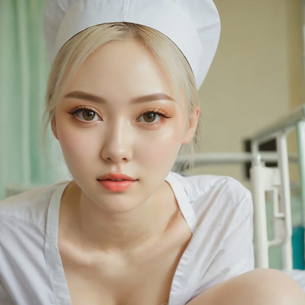 Tags: 21872187, SDXL
{"3": {"inputs": {"seed": 614415068993532, "steps": 64, "cfg": 5.27, "sampler_name": "dpmpp_2m", "scheduler": "karras", "denoise": 1.0, "model": ["27", 0], "positive": ["6", 0], "negative": ["7", 0], "latent_image": ["5", 0]}, "class_type": "KSampler"}, "4": {"inputs": {"ckpt_name": "juggernautxl.safetensors"}, "class_type": "CheckpointLoaderSimple"}, "5": {"inputs": {"width": 1024, "height": 1024, "batch_size": 1}, "class_type": "EmptyLatentImage"}, "6": {"inputs": {"text": "18 year old girl, (russian:1.06), (ukrainian:1.08), (korean:1.00), (pale skin:1.01), (seductive pose:1.04), (eyelashes:0.99), (double eyelids:1.07), (detailed face:1.04), (slim:1.00), (sexy lips:1.01), (idol:1.12), (cute:1.02), (temptress:0.96), (seductive facial expression:1.11), (perky ass:1.09), (exposed ass:1.02), (looking back:1.09), (sexy ass:0.97), (thigh gap:1.00), (nurse in uniform:1.07) working in a hospital ward, (skin fuzz:1.02), (natural looking skin:1.03), (RAW:1.05), (soft lighting:1.01), (detailed skin:1.00), (textured skin:1.09), (candid cinema:1.09), (film:1.03), (portra:1.07)", "clip": ["27", 1]}, "class_type": "CLIPTextEncode"}, "7": {"inputs": {"text": "(distorted:1.05), (worst quality:1.05), (watermark:1.12), (open mouth:1.11), (low resolution:1.14), (twisted:1.06), (bad hands:1.09)", "clip": ["27", 1]}, "class_type": "CLIPTextEncode"}, "8": {"inputs": {"samples": ["3", 0], "vae": ["4", 2]}, "class_type": "VAEDecode"}, "25": {"inputs": {"lora_name": "nudify_xl.safetensors", "strength_model": 0.36, "strength_clip": 0.04, "model": ["4", 0], "clip": ["4", 1]}, "class_type": "LoraLoader"}, "26": {"inputs": {"lora_name": "shirtlift_SDXL_v2.safetensors", "strength_model": 0.03, "strength_clip": 0.04, "model": ["25", 0], "clip": ["25", 1]}, "class_type": "LoraLoader"}, "27": {"inputs": {"lora_name": "PerfectEyesXL.safetensors", "strength_model": 0.1, "strength_clip": 0.0, "model": ["26", 0], "clip": ["26", 1]}, "class_type": "LoraLoader"}, "30": {"inputs": {"model_name": "4x_NMKD-Superscale-SP_178000_G.pth"}, "class_type": "UpscaleModelLoader"}, "31": {"inputs": {"upscale_model": ["30", 0], "image": ["8", 0]}, "class_type": "ImageUpscaleWithModel"}, "32": {"inputs": {"upscale_method": "lanczos", "scale_by": 0.5, "image": ["31", 0]}, "class_type": "ImageScaleBy"}, "33": {"inputs": {"pixels": ["32", 0], "vae": ["4", 2]}, "class_type": "VAEEncode"}, "34": {"inputs": {"seed": 614415068993532, "steps": 64, "cfg": 5.27, "sampler_name": "dpmpp_2m", "scheduler": "karras", "denoise": 0.3, "model": ["27", 0], "positive": ["6", 0], "negative": ["7", 0], "latent_image": ["33", 0]}, "class_type": "KSampler"}, "36": {"inputs": {"samples": ["34", 0], "vae": ["4", 2]}, "class_type": "VAEDecode"}, "39": {"inputs": {"filename_prefix": "comfyapi-1713612441646", "images": ["36", 0]}, "class_type": "SaveImage"}}