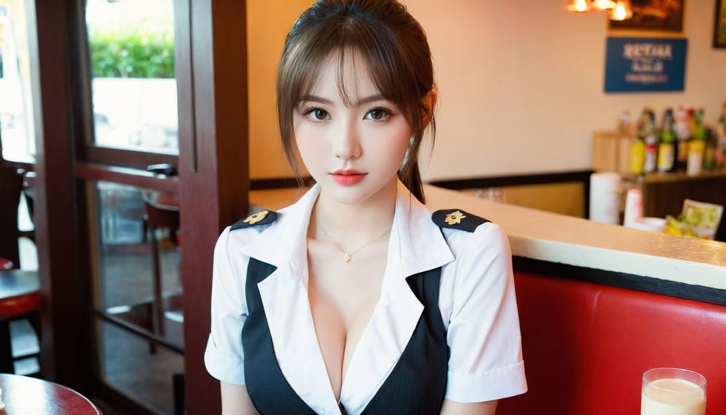 Tags: 21872187, SDXL
{"3": {"inputs": {"seed": 235026377230745, "steps": 64, "cfg": 6.62, "sampler_name": "dpmpp_2m", "scheduler": "karras", "denoise": 1.0, "model": ["27", 0], "positive": ["6", 0], "negative": ["7", 0], "latent_image": ["5", 0]}, "class_type": "KSampler"}, "4": {"inputs": {"ckpt_name": "leosamsHelloworldSDXL_helloworldSDXL32DPO.safetensors"}, "class_type": "CheckpointLoaderSimple"}, "5": {"inputs": {"width": 1344, "height": 768, "batch_size": 1}, "class_type": "EmptyLatentImage"}, "6": {"inputs": {"text": "22 year old girl, (idol:1.04), (detailed face:1.06), (eyelashes:1.04), (sexy lips:1.07), (beautiful eyes:1.07), (temptress:1.07), (blush:1.03), (seductive pose:0.96), (double eyelids:1.10), (cute:1.07), (slim:1.06), (seductive facial expression:1.00), (pale skin:1.04), (in a seductive pose:1.01), (large perky breasts:1.02), (cleavage:1.09), (thigh gap:1.08), (a waitress in uniform:1.14) working at a restaurant, (RAW:1.01), (soft lighting:1.03), (skin fuzz:1.09), (textured skin:1.02), (portra:1.01), (candid cinema:1.03), (film:1.05), (natural looking skin:1.00), (detailed skin:1.02)", "clip": ["27", 1]}, "class_type": "CLIPTextEncode"}, "7": {"inputs": {"text": "(distorted:1.11), (low resolution:1.13), (open mouth:1.10), (bad hands:1.11), (worst quality:1.10), (watermark:1.08), (twisted:1.14)", "clip": ["27", 1]}, "class_type": "CLIPTextEncode"}, "8": {"inputs": {"samples": ["3", 0], "vae": ["4", 2]}, "class_type": "VAEDecode"}, "25": {"inputs": {"lora_name": "nudify_xl.safetensors", "strength_model": 0.32, "strength_clip": 0.09, "model": ["4", 0], "clip": ["4", 1]}, "class_type": "LoraLoader"}, "26": {"inputs": {"lora_name": "shirtlift_SDXL_v2.safetensors", "strength_model": 0.07, "strength_clip": 0.14, "model": ["25", 0], "clip": ["25", 1]}, "class_type": "LoraLoader"}, "27": {"inputs": {"lora_name": "PerfectEyesXL.safetensors", "strength_model": 0.13, "strength_clip": 0.13, "model": ["26", 0], "clip": ["26", 1]}, "class_type": "LoraLoader"}, "30": {"inputs": {"model_name": "4x_NMKD-Superscale-SP_178000_G.pth"}, "class_type": "UpscaleModelLoader"}, "31": {"inputs": {"upscale_model": ["30", 0], "image": ["8", 0]}, "class_type": "ImageUpscaleWithModel"}, "32": {"inputs": {"upscale_method": "lanczos", "scale_by": 0.5, "image": ["31", 0]}, "class_type": "ImageScaleBy"}, "33": {"inputs": {"pixels": ["32", 0], "vae": ["4", 2]}, "class_type": "VAEEncode"}, "34": {"inputs": {"seed": 235026377230745, "steps": 64, "cfg": 6.62, "sampler_name": "dpmpp_2m", "scheduler": "karras", "denoise": 0.3, "model": ["27", 0], "positive": ["6", 0], "negative": ["7", 0], "latent_image": ["33", 0]}, "class_type": "KSampler"}, "36": {"inputs": {"samples": ["34", 0], "vae": ["4", 2]}, "class_type": "VAEDecode"}, "39": {"inputs": {"filename_prefix": "comfyapi-1708214341213", "images": ["36", 0]}, "class_type": "SaveImage"}}