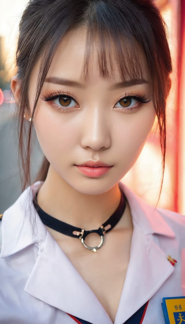 Tags: 21872187, SDXL
{"3": {"inputs": {"seed": 576518532755052, "steps": 32, "cfg": 6.97, "sampler_name": "dpmpp_2m", "scheduler": "karras", "denoise": 1.0, "model": ["27", 0], "positive": ["6", 0], "negative": ["7", 0], "latent_image": ["5", 0]}, "class_type": "KSampler"}, "4": {"inputs": {"ckpt_name": "juggernautxl.safetensors"}, "class_type": "CheckpointLoaderSimple"}, "5": {"inputs": {"width": 768, "height": 1344, "batch_size": 1}, "class_type": "EmptyLatentImage"}, "6": {"inputs": {"text": "28 year old girl, (ukrainian:1.08), (chinese:1.12), (eyelashes:0.99), (temptress:1.12), (beautiful eyes:0.96), (detailed face:0.95), (cute:0.95), (blush:1.05), (seductive facial expression:1.14), (seductive pose:1.04), (idol:1.10), (sexy lips:1.09), (pale skin:1.02), (double eyelids:1.11), (slim:1.08), (in a seductive pose:1.03), (large perky breasts:1.06), (cleavage:1.03), (thigh gap:1.03), (school uniform:1.10), choker, busy street, (portra:1.09), (soft lighting:1.09), (detailed skin:1.08), (film:1.08), (natural looking skin:1.00), (skin fuzz:1.03), (textured skin:1.07), (RAW:1.05), (candid cinema:1.04)", "clip": ["27", 1]}, "class_type": "CLIPTextEncode"}, "7": {"inputs": {"text": "(distorted:1.11), (watermark:1.10), (bad hands:1.12), (twisted:1.06), (low resolution:1.07), (worst quality:1.07), (open mouth:1.11)", "clip": ["27", 1]}, "class_type": "CLIPTextEncode"}, "8": {"inputs": {"samples": ["3", 0], "vae": ["4", 2]}, "class_type": "VAEDecode"}, "25": {"inputs": {"lora_name": "nudify_xl.safetensors", "strength_model": 0.03, "strength_clip": 0.01, "model": ["4", 0], "clip": ["4", 1]}, "class_type": "LoraLoader"}, "26": {"inputs": {"lora_name": "shirtlift_SDXL_v2.safetensors", "strength_model": 0.04, "strength_clip": 0.04, "model": ["25", 0], "clip": ["25", 1]}, "class_type": "LoraLoader"}, "27": {"inputs": {"lora_name": "PerfectEyesXL.safetensors", "strength_model": 0.07, "strength_clip": 0.07, "model": ["26", 0], "clip": ["26", 1]}, "class_type": "LoraLoader"}, "30": {"inputs": {"model_name": "4x_NMKD-Superscale-SP_178000_G.pth"}, "class_type": "UpscaleModelLoader"}, "31": {"inputs": {"upscale_model": ["30", 0], "image": ["8", 0]}, "class_type": "ImageUpscaleWithModel"}, "32": {"inputs": {"upscale_method": "lanczos", "scale_by": 0.5, "image": ["31", 0]}, "class_type": "ImageScaleBy"}, "33": {"inputs": {"pixels": ["32", 0], "vae": ["4", 2]}, "class_type": "VAEEncode"}, "34": {"inputs": {"seed": 576518532755052, "steps": 32, "cfg": 6.97, "sampler_name": "dpmpp_2m", "scheduler": "karras", "denoise": 0.3, "model": ["27", 0], "positive": ["6", 0], "negative": ["7", 0], "latent_image": ["33", 0]}, "class_type": "KSampler"}, "36": {"inputs": {"samples": ["34", 0], "vae": ["4", 2]}, "class_type": "VAEDecode"}, "39": {"inputs": {"filename_prefix": "comfyapi-1735196955198", "images": ["36", 0]}, "class_type": "SaveImage"}}