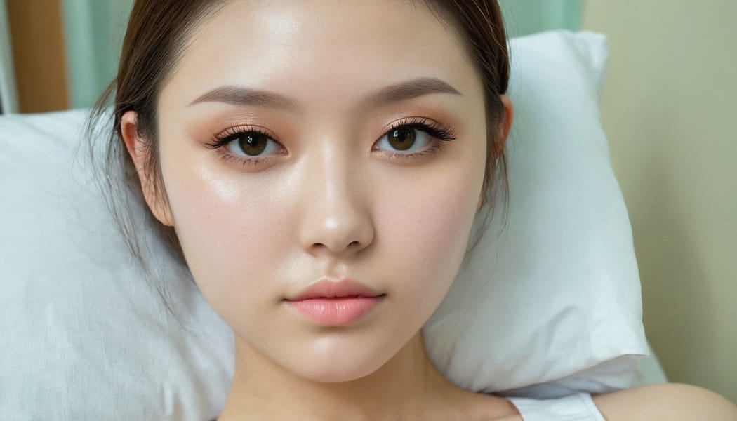 Tags: 21872187, SDXL
{"3": {"inputs": {"seed": 582301170363711, "steps": 64, "cfg": 6.13, "sampler_name": "dpmpp_2m", "scheduler": "karras", "denoise": 1.0, "model": ["27", 0], "positive": ["6", 0], "negative": ["7", 0], "latent_image": ["5", 0]}, "class_type": "KSampler"}, "4": {"inputs": {"ckpt_name": "juggernautxl.safetensors"}, "class_type": "CheckpointLoaderSimple"}, "5": {"inputs": {"width": 1344, "height": 768, "batch_size": 1}, "class_type": "EmptyLatentImage"}, "6": {"inputs": {"text": "19 year old girl, (double eyelids:1.00), (seductive facial expression:1.00), (eyelashes:1.10), (beautiful eyes:1.04), (detailed face:1.03), (slim:0.95), (sexy lips:1.07), (pale skin:0.97), (seductive pose:0.97), (temptress:1.05), (idol:0.98), (cute:0.96), (blush:1.07), (in a seductive pose:0.99), (large perky breasts:0.95), (cleavage:1.05), (thigh gap:0.99), (nurse in uniform:0.96) working in a hospital ward, (soft lighting:1.03), (film:1.04), (detailed skin:1.00), (skin fuzz:1.07), (natural looking skin:1.02), (portra:1.02), (textured skin:1.06), (candid cinema:1.07)", "clip": ["27", 1]}, "class_type": "CLIPTextEncode"}, "7": {"inputs": {"text": "(worst quality:1.05), (open mouth:1.09), (distorted:1.07), (watermark:1.05), (twisted:1.10), (bad hands:1.05), (low resolution:1.06)", "clip": ["27", 1]}, "class_type": "CLIPTextEncode"}, "8": {"inputs": {"samples": ["3", 0], "vae": ["4", 2]}, "class_type": "VAEDecode"}, "25": {"inputs": {"lora_name": "nudify_xl.safetensors", "strength_model": 0.11, "strength_clip": 0.27, "model": ["4", 0], "clip": ["4", 1]}, "class_type": "LoraLoader"}, "26": {"inputs": {"lora_name": "shirtlift_SDXL_v2.safetensors", "strength_model": 0.13, "strength_clip": 0.19, "model": ["25", 0], "clip": ["25", 1]}, "class_type": "LoraLoader"}, "27": {"inputs": {"lora_name": "PerfectEyesXL.safetensors", "strength_model": 0.11, "strength_clip": 0.07, "model": ["26", 0], "clip": ["26", 1]}, "class_type": "LoraLoader"}, "30": {"inputs": {"model_name": "4x_NMKD-Superscale-SP_178000_G.pth"}, "class_type": "UpscaleModelLoader"}, "31": {"inputs": {"upscale_model": ["30", 0], "image": ["8", 0]}, "class_type": "ImageUpscaleWithModel"}, "32": {"inputs": {"upscale_method": "lanczos", "scale_by": 0.5, "image": ["31", 0]}, "class_type": "ImageScaleBy"}, "33": {"inputs": {"pixels": ["32", 0], "vae": ["4", 2]}, "class_type": "VAEEncode"}, "34": {"inputs": {"seed": 582301170363711, "steps": 64, "cfg": 6.13, "sampler_name": "dpmpp_2m", "scheduler": "karras", "denoise": 0.3, "model": ["27", 0], "positive": ["6", 0], "negative": ["7", 0], "latent_image": ["33", 0]}, "class_type": "KSampler"}, "36": {"inputs": {"samples": ["34", 0], "vae": ["4", 2]}, "class_type": "VAEDecode"}, "39": {"inputs": {"filename_prefix": "comfyapi-1731963606265", "images": ["36", 0]}, "class_type": "SaveImage"}}