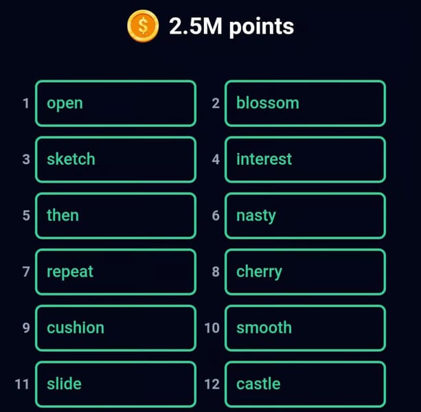 Tags: daily combo enigma rocky rabbit
