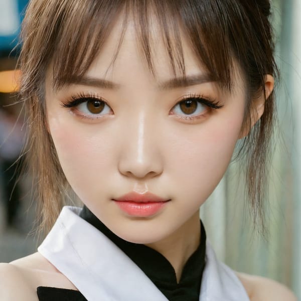 Tags: 21872187, SDXL
{"3": {"inputs": {"seed": 571420766626887, "steps": 64, "cfg": 5.83, "sampler_name": "dpmpp_2m", "scheduler": "karras", "denoise": 1.0, "model": ["27", 0], "positive": ["6", 0], "negative": ["7", 0], "latent_image": ["5", 0]}, "class_type": "KSampler"}, "4": {"inputs": {"ckpt_name": "juggernautxl.safetensors"}, "class_type": "CheckpointLoaderSimple"}, "5": {"inputs": {"width": 1024, "height": 1024, "batch_size": 1}, "class_type": "EmptyLatentImage"}, "6": {"inputs": {"text": "26 year old girl, (chinese:0.98), (ukrainian:1.03), (japanese:0.97), (beautiful eyes:1.06), (pale skin:0.96), (sexy lips:1.02), (seductive facial expression:1.11), (idol:1.05), (slim:1.05), (seductive pose:1.06), (blush:1.09), (temptress:1.14), (double eyelids:0.96), (detailed face:1.00), (eyelashes:0.97), (cute:1.04), (in a seductive pose:1.00), (large perky breasts:1.03), (cleavage:0.98), (thigh gap:1.05), (school uniform:1.06), choker, busy street, (textured skin:1.08), (candid cinema:1.09), (skin fuzz:1.07), (film:1.09), (natural looking skin:1.07), (RAW:1.02), (detailed skin:1.05), (portra:1.08), (soft lighting:1.01)", "clip": ["27", 1]}, "class_type": "CLIPTextEncode"}, "7": {"inputs": {"text": "(bad hands:1.09), (low resolution:1.13), (worst quality:1.10), (open mouth:1.09), (twisted:1.12), (watermark:1.11), (distorted:1.12)", "clip": ["27", 1]}, "class_type": "CLIPTextEncode"}, "8": {"inputs": {"samples": ["3", 0], "vae": ["4", 2]}, "class_type": "VAEDecode"}, "25": {"inputs": {"lora_name": "nudify_xl.safetensors", "strength_model": 0.17, "strength_clip": 0.18, "model": ["4", 0], "clip": ["4", 1]}, "class_type": "LoraLoader"}, "26": {"inputs": {"lora_name": "shirtlift_SDXL_v2.safetensors", "strength_model": 0.13, "strength_clip": 0.12, "model": ["25", 0], "clip": ["25", 1]}, "class_type": "LoraLoader"}, "27": {"inputs": {"lora_name": "PerfectEyesXL.safetensors", "strength_model": 0.0, "strength_clip": 0.12, "model": ["26", 0], "clip": ["26", 1]}, "class_type": "LoraLoader"}, "30": {"inputs": {"model_name": "4x_NMKD-Superscale-SP_178000_G.pth"}, "class_type": "UpscaleModelLoader"}, "31": {"inputs": {"upscale_model": ["30", 0], "image": ["8", 0]}, "class_type": "ImageUpscaleWithModel"}, "32": {"inputs": {"upscale_method": "lanczos", "scale_by": 0.5, "image": ["31", 0]}, "class_type": "ImageScaleBy"}, "33": {"inputs": {"pixels": ["32", 0], "vae": ["4", 2]}, "class_type": "VAEEncode"}, "34": {"inputs": {"seed": 571420766626887, "steps": 64, "cfg": 5.83, "sampler_name": "dpmpp_2m", "scheduler": "karras", "denoise": 0.3, "model": ["27", 0], "positive": ["6", 0], "negative": ["7", 0], "latent_image": ["33", 0]}, "class_type": "KSampler"}, "36": {"inputs": {"samples": ["34", 0], "vae": ["4", 2]}, "class_type": "VAEDecode"}, "39": {"inputs": {"filename_prefix": "comfyapi-1731417690053", "images": ["36", 0]}, "class_type": "SaveImage"}}