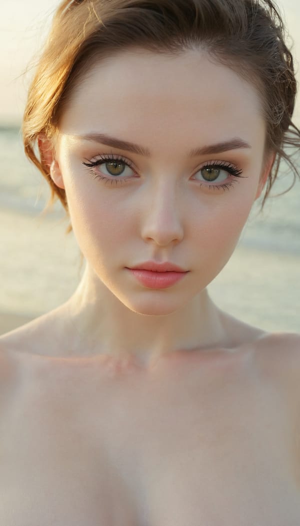 Tags: 21872187, SDXL
{"3": {"inputs": {"seed": 613967635034543, "steps": 64, "cfg": 6.3, "sampler_name": "dpmpp_2m", "scheduler": "karras", "denoise": 1.0, "model": ["27", 0], "positive": ["6", 0], "negative": ["7", 0], "latent_image": ["5", 0]}, "class_type": "KSampler"}, "4": {"inputs": {"ckpt_name": "juggernautxl.safetensors"}, "class_type": "CheckpointLoaderSimple"}, "5": {"inputs": {"width": 768, "height": 1344, "batch_size": 1}, "class_type": "EmptyLatentImage"}, "6": {"inputs": {"text": "24 year old girl, (irish:1.06), (ukrainian:1.14), (pale skin:1.03), (seductive pose:1.11), (cute:1.13), (double eyelids:1.11), (eyelashes:1.04), (seductive facial expression:0.98), (slim:1.13), (beautiful eyes:1.01), (detailed face:1.02), (idol:1.05), (blush:1.14), (temptress:1.06), (sexy lips:1.07), (in a seductive pose:1.10), (large perky breasts:1.04), (cleavage:1.05), (thigh gap:0.95), strolling (nude:1.08) at a beach, (film:1.05), (RAW:1.05), (soft lighting:1.05), (skin fuzz:1.08), (detailed skin:1.03), (candid cinema:1.00), (textured skin:1.09), (portra:1.08), (natural looking skin:1.00)", "clip": ["27", 1]}, "class_type": "CLIPTextEncode"}, "7": {"inputs": {"text": "(distorted:1.11), (open mouth:1.09), (watermark:1.06), (twisted:1.07), (low resolution:1.11), (worst quality:1.05), (bad hands:1.06)", "clip": ["27", 1]}, "class_type": "CLIPTextEncode"}, "8": {"inputs": {"samples": ["3", 0], "vae": ["4", 2]}, "class_type": "VAEDecode"}, "25": {"inputs": {"lora_name": "nudify_xl.safetensors", "strength_model": 0.03, "strength_clip": 0.04, "model": ["4", 0], "clip": ["4", 1]}, "class_type": "LoraLoader"}, "26": {"inputs": {"lora_name": "shirtlift_SDXL_v2.safetensors", "strength_model": 0.02, "strength_clip": 0.03, "model": ["25", 0], "clip": ["25", 1]}, "class_type": "LoraLoader"}, "27": {"inputs": {"lora_name": "PerfectEyesXL.safetensors", "strength_model": 0.16, "strength_clip": 0.0, "model": ["26", 0], "clip": ["26", 1]}, "class_type": "LoraLoader"}, "30": {"inputs": {"model_name": "4x_NMKD-Superscale-SP_178000_G.pth"}, "class_type": "UpscaleModelLoader"}, "31": {"inputs": {"upscale_model": ["30", 0], "image": ["8", 0]}, "class_type": "ImageUpscaleWithModel"}, "32": {"inputs": {"upscale_method": "lanczos", "scale_by": 0.5, "image": ["31", 0]}, "class_type": "ImageScaleBy"}, "33": {"inputs": {"pixels": ["32", 0], "vae": ["4", 2]}, "class_type": "VAEEncode"}, "34": {"inputs": {"seed": 613967635034543, "steps": 64, "cfg": 6.3, "sampler_name": "dpmpp_2m", "scheduler": "karras", "denoise": 0.3, "model": ["27", 0], "positive": ["6", 0], "negative": ["7", 0], "latent_image": ["33", 0]}, "class_type": "KSampler"}, "36": {"inputs": {"samples": ["34", 0], "vae": ["4", 2]}, "class_type": "VAEDecode"}, "39": {"inputs": {"filename_prefix": "comfyapi-1716402137981", "images": ["36", 0]}, "class_type": "SaveImage"}}