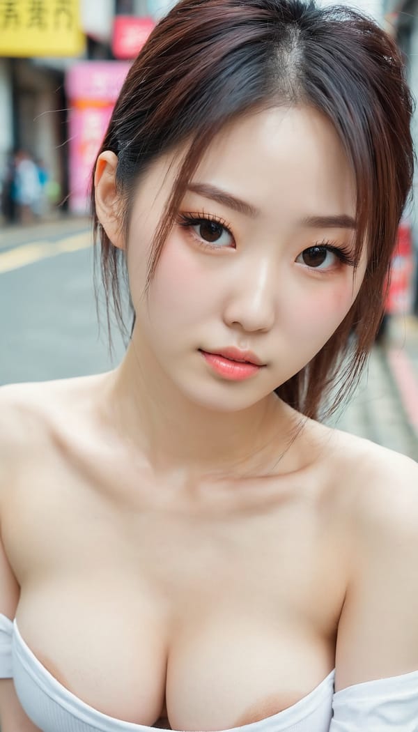 Tags: 21872187, SDXL
{"3": {"inputs": {"seed": 470175376709773, "steps": 64, "cfg": 6.23, "sampler_name": "dpmpp_2m", "scheduler": "karras", "denoise": 1.0, "model": ["27", 0], "positive": ["6", 0], "negative": ["7", 0], "latent_image": ["5", 0]}, "class_type": "KSampler"}, "4": {"inputs": {"ckpt_name": "juggernautxl.safetensors"}, "class_type": "CheckpointLoaderSimple"}, "5": {"inputs": {"width": 768, "height": 1344, "batch_size": 1}, "class_type": "EmptyLatentImage"}, "6": {"inputs": {"text": "27 year old girl, (korean:1.12), (chinese:0.97), (seductive facial expression:0.96), (temptress:1.10), (slim:1.03), (blush:1.03), (idol:1.02), (pale skin:0.99), (double eyelids:1.11), (seductive pose:1.03), (beautiful eyes:1.08), (detailed face:0.96), (eyelashes:1.04), (sexy lips:1.06), (on all fours:1.10), (spreading ass cheeks:1.14), (from behind:1.01), (backboob:1.12), (school uniform:1.03), choker, busy street, (textured skin:1.02), (RAW:1.04), (portra:1.05), (detailed skin:1.08), (candid cinema:1.09), (soft lighting:1.04), (natural looking skin:1.00), (skin fuzz:1.06)", "clip": ["27", 1]}, "class_type": "CLIPTextEncode"}, "7": {"inputs": {"text": "(worst quality:1.10), (watermark:1.08), (bad hands:1.06), (open mouth:1.12), (twisted:1.07), (low resolution:1.05), (distorted:1.11)", "clip": ["27", 1]}, "class_type": "CLIPTextEncode"}, "8": {"inputs": {"samples": ["3", 0], "vae": ["4", 2]}, "class_type": "VAEDecode"}, "25": {"inputs": {"lora_name": "nudify_xl.safetensors", "strength_model": 0.17, "strength_clip": 0.12, "model": ["4", 0], "clip": ["4", 1]}, "class_type": "LoraLoader"}, "26": {"inputs": {"lora_name": "shirtlift_SDXL_v2.safetensors", "strength_model": 0.15, "strength_clip": 0.15, "model": ["25", 0], "clip": ["25", 1]}, "class_type": "LoraLoader"}, "27": {"inputs": {"lora_name": "PerfectEyesXL.safetensors", "strength_model": 0.07, "strength_clip": 0.03, "model": ["26", 0], "clip": ["26", 1]}, "class_type": "LoraLoader"}, "30": {"inputs": {"model_name": "4x_NMKD-Superscale-SP_178000_G.pth"}, "class_type": "UpscaleModelLoader"}, "31": {"inputs": {"upscale_model": ["30", 0], "image": ["8", 0]}, "class_type": "ImageUpscaleWithModel"}, "32": {"inputs": {"upscale_method": "lanczos", "scale_by": 0.5, "image": ["31", 0]}, "class_type": "ImageScaleBy"}, "33": {"inputs": {"pixels": ["32", 0], "vae": ["4", 2]}, "class_type": "VAEEncode"}, "34": {"inputs": {"seed": 470175376709773, "steps": 64, "cfg": 6.23, "sampler_name": "dpmpp_2m", "scheduler": "karras", "denoise": 0.3, "model": ["27", 0], "positive": ["6", 0], "negative": ["7", 0], "latent_image": ["33", 0]}, "class_type": "KSampler"}, "36": {"inputs": {"samples": ["34", 0], "vae": ["4", 2]}, "class_type": "VAEDecode"}, "39": {"inputs": {"filename_prefix": "comfyapi-1726208458470", "images": ["36", 0]}, "class_type": "SaveImage"}}