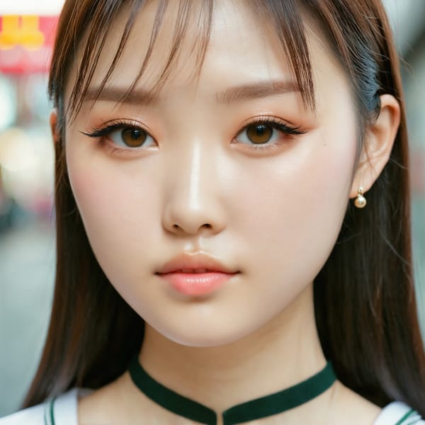 Tags: 21872187, SDXL
{"3": {"inputs": {"seed": 462250791612817, "steps": 32, "cfg": 7.07, "sampler_name": "dpmpp_2m", "scheduler": "karras", "denoise": 1.0, "model": ["27", 0], "positive": ["6", 0], "negative": ["7", 0], "latent_image": ["5", 0]}, "class_type": "KSampler"}, "4": {"inputs": {"ckpt_name": "juggernautxl.safetensors"}, "class_type": "CheckpointLoaderSimple"}, "5": {"inputs": {"width": 1024, "height": 1024, "batch_size": 1}, "class_type": "EmptyLatentImage"}, "6": {"inputs": {"text": "22 year old girl, (chinese:1.08), (irish:1.07), (taiwanese:0.96), (sexy lips:0.99), (slim:1.09), (eyelashes:0.99), (detailed face:1.03), (idol:0.98), (beautiful eyes:1.02), (seductive pose:1.04), (cute:1.04), (blush:1.11), (temptress:1.02), (seductive facial expression:1.14), (pale skin:1.05), (double eyelids:1.08), (in a seductive pose:1.00), (large perky breasts:1.04), (cleavage:1.09), (thigh gap:1.12), (school uniform:1.07), choker, busy street, (RAW:1.00), (candid cinema:1.08), (soft lighting:1.04), (natural looking skin:1.09), (skin fuzz:1.07), (textured skin:1.02), (detailed skin:1.01), (portra:1.04), (film:1.05)", "clip": ["27", 1]}, "class_type": "CLIPTextEncode"}, "7": {"inputs": {"text": "(low resolution:1.10), (twisted:1.12), (watermark:1.13), (bad hands:1.13), (distorted:1.14), (worst quality:1.13), (open mouth:1.08)", "clip": ["27", 1]}, "class_type": "CLIPTextEncode"}, "8": {"inputs": {"samples": ["3", 0], "vae": ["4", 2]}, "class_type": "VAEDecode"}, "25": {"inputs": {"lora_name": "nudify_xl.safetensors", "strength_model": 0.22, "strength_clip": 0.11, "model": ["4", 0], "clip": ["4", 1]}, "class_type": "LoraLoader"}, "26": {"inputs": {"lora_name": "shirtlift_SDXL_v2.safetensors", "strength_model": 0.01, "strength_clip": 0.14, "model": ["25", 0], "clip": ["25", 1]}, "class_type": "LoraLoader"}, "27": {"inputs": {"lora_name": "PerfectEyesXL.safetensors", "strength_model": 0.15, "strength_clip": 0.19, "model": ["26", 0], "clip": ["26", 1]}, "class_type": "LoraLoader"}, "30": {"inputs": {"model_name": "4x_NMKD-Superscale-SP_178000_G.pth"}, "class_type": "UpscaleModelLoader"}, "31": {"inputs": {"upscale_model": ["30", 0], "image": ["8", 0]}, "class_type": "ImageUpscaleWithModel"}, "32": {"inputs": {"upscale_method": "lanczos", "scale_by": 0.5, "image": ["31", 0]}, "class_type": "ImageScaleBy"}, "33": {"inputs": {"pixels": ["32", 0], "vae": ["4", 2]}, "class_type": "VAEEncode"}, "34": {"inputs": {"seed": 462250791612817, "steps": 32, "cfg": 7.07, "sampler_name": "dpmpp_2m", "scheduler": "karras", "denoise": 0.3, "model": ["27", 0], "positive": ["6", 0], "negative": ["7", 0], "latent_image": ["33", 0]}, "class_type": "KSampler"}, "36": {"inputs": {"samples": ["34", 0], "vae": ["4", 2]}, "class_type": "VAEDecode"}, "39": {"inputs": {"filename_prefix": "comfyapi-1716267640784", "images": ["36", 0]}, "class_type": "SaveImage"}}