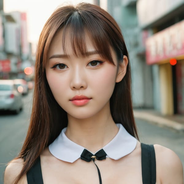 Tags: 21872187, SDXL
{"3": {"inputs": {"seed": 392583371555850, "steps": 32, "cfg": 6.26, "sampler_name": "dpmpp_2m", "scheduler": "karras", "denoise": 1.0, "model": ["27", 0], "positive": ["6", 0], "negative": ["7", 0], "latent_image": ["5", 0]}, "class_type": "KSampler"}, "4": {"inputs": {"ckpt_name": "juggernautxl.safetensors"}, "class_type": "CheckpointLoaderSimple"}, "5": {"inputs": {"width": 1024, "height": 1024, "batch_size": 1}, "class_type": "EmptyLatentImage"}, "6": {"inputs": {"text": "28 year old girl, (taiwanese:1.04), (russian:1.01), (double eyelids:1.04), (blush:1.13), (sexy lips:1.14), (eyelashes:1.12), (seductive facial expression:0.98), (seductive pose:1.14), (detailed face:1.00), (pale skin:1.08), (cute:1.05), (slim:1.05), (temptress:0.97), (idol:1.13), (beautiful eyes:0.98), (in a seductive pose:1.00), (large perky breasts:1.14), (cleavage:1.06), (thigh gap:1.05), (school uniform:1.02), choker, busy street, (candid cinema:1.09), (detailed skin:1.02), (textured skin:1.01), (portra:1.05), (skin fuzz:1.09), (soft lighting:1.08), (RAW:1.09), (film:1.01), (natural looking skin:1.08)", "clip": ["27", 1]}, "class_type": "CLIPTextEncode"}, "7": {"inputs": {"text": "(low resolution:1.12), (distorted:1.11), (bad hands:1.05), (watermark:1.05), (twisted:1.10), (worst quality:1.06), (open mouth:1.08)", "clip": ["27", 1]}, "class_type": "CLIPTextEncode"}, "8": {"inputs": {"samples": ["3", 0], "vae": ["4", 2]}, "class_type": "VAEDecode"}, "25": {"inputs": {"lora_name": "nudify_xl.safetensors", "strength_model": 0.02, "strength_clip": 0.2, "model": ["4", 0], "clip": ["4", 1]}, "class_type": "LoraLoader"}, "26": {"inputs": {"lora_name": "shirtlift_SDXL_v2.safetensors", "strength_model": 0.0, "strength_clip": 0.02, "model": ["25", 0], "clip": ["25", 1]}, "class_type": "LoraLoader"}, "27": {"inputs": {"lora_name": "PerfectEyesXL.safetensors", "strength_model": 0.07, "strength_clip": 0.04, "model": ["26", 0], "clip": ["26", 1]}, "class_type": "LoraLoader"}, "30": {"inputs": {"model_name": "4x_NMKD-Superscale-SP_178000_G.pth"}, "class_type": "UpscaleModelLoader"}, "31": {"inputs": {"upscale_model": ["30", 0], "image": ["8", 0]}, "class_type": "ImageUpscaleWithModel"}, "32": {"inputs": {"upscale_method": "lanczos", "scale_by": 0.5, "image": ["31", 0]}, "class_type": "ImageScaleBy"}, "33": {"inputs": {"pixels": ["32", 0], "vae": ["4", 2]}, "class_type": "VAEEncode"}, "34": {"inputs": {"seed": 392583371555850, "steps": 32, "cfg": 6.26, "sampler_name": "dpmpp_2m", "scheduler": "karras", "denoise": 0.3, "model": ["27", 0], "positive": ["6", 0], "negative": ["7", 0], "latent_image": ["33", 0]}, "class_type": "KSampler"}, "36": {"inputs": {"samples": ["34", 0], "vae": ["4", 2]}, "class_type": "VAEDecode"}, "39": {"inputs": {"filename_prefix": "comfyapi-1724606783306", "images": ["36", 0]}, "class_type": "SaveImage"}}