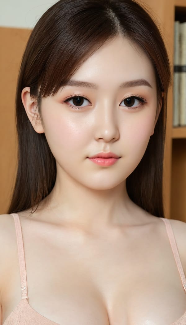 Tags: 21872187, SDXL
{"3": {"inputs": {"seed": 334490190646211, "steps": 64, "cfg": 6.16, "sampler_name": "dpmpp_2m", "scheduler": "karras", "denoise": 1.0, "model": ["27", 0], "positive": ["6", 0], "negative": ["7", 0], "latent_image": ["5", 0]}, "class_type": "KSampler"}, "4": {"inputs": {"ckpt_name": "juggernautXL_v8Rundiffusion.safetensors"}, "class_type": "CheckpointLoaderSimple"}, "5": {"inputs": {"width": 768, "height": 1344, "batch_size": 1}, "class_type": "EmptyLatentImage"}, "6": {"inputs": {"text": "19 year old girl, (slim:0.97), (cute:1.14), (double eyelids:0.99), (detailed face:1.11), (pale skin:1.07), (idol:1.08), (seductive facial expression:1.02), (seductive pose:1.06), (temptress:1.06), (sexy lips:1.11), (blush:1.10), (eyelashes:1.10), (in a seductive pose:1.09), (large perky breasts:1.00), (cleavage:0.95), (thigh gap:1.04), (an office lady:0.98), (candid cinema:1.08), (textured skin:1.05), (natural looking skin:1.07), (portra:1.09), (film:1.04), (soft lighting:1.09), (skin fuzz:1.09), (RAW:1.04), (detailed skin:1.02)", "clip": ["27", 1]}, "class_type": "CLIPTextEncode"}, "7": {"inputs": {"text": "(worst quality:1.08), (twisted:1.07), (open mouth:1.13), (bad hands:1.13), (low resolution:1.12), (watermark:1.11), (distorted:1.11)", "clip": ["27", 1]}, "class_type": "CLIPTextEncode"}, "8": {"inputs": {"samples": ["3", 0], "vae": ["4", 2]}, "class_type": "VAEDecode"}, "25": {"inputs": {"lora_name": "nudify_xl.safetensors", "strength_model": 0.12, "strength_clip": 0.11, "model": ["4", 0], "clip": ["4", 1]}, "class_type": "LoraLoader"}, "26": {"inputs": {"lora_name": "shirtlift_SDXL_v2.safetensors", "strength_model": 0.19, "strength_clip": 0.04, "model": ["25", 0], "clip": ["25", 1]}, "class_type": "LoraLoader"}, "27": {"inputs": {"lora_name": "PerfectEyesXL.safetensors", "strength_model": 0.19, "strength_clip": 0.06, "model": ["26", 0], "clip": ["26", 1]}, "class_type": "LoraLoader"}, "30": {"inputs": {"model_name": "4x_NMKD-Superscale-SP_178000_G.pth"}, "class_type": "UpscaleModelLoader"}, "31": {"inputs": {"upscale_model": ["30", 0], "image": ["8", 0]}, "class_type": "ImageUpscaleWithModel"}, "32": {"inputs": {"upscale_method": "lanczos", "scale_by": 0.5, "image": ["31", 0]}, "class_type": "ImageScaleBy"}, "33": {"inputs": {"pixels": ["32", 0], "vae": ["4", 2]}, "class_type": "VAEEncode"}, "34": {"inputs": {"seed": 334490190646211, "steps": 64, "cfg": 6.16, "sampler_name": "dpmpp_2m", "scheduler": "karras", "denoise": 0.3, "model": ["27", 0], "positive": ["6", 0], "negative": ["7", 0], "latent_image": ["33", 0]}, "class_type": "KSampler"}, "36": {"inputs": {"samples": ["34", 0], "vae": ["4", 2]}, "class_type": "VAEDecode"}, "39": {"inputs": {"filename_prefix": "comfyapi-1707992136114", "images": ["36", 0]}, "class_type": "SaveImage"}}