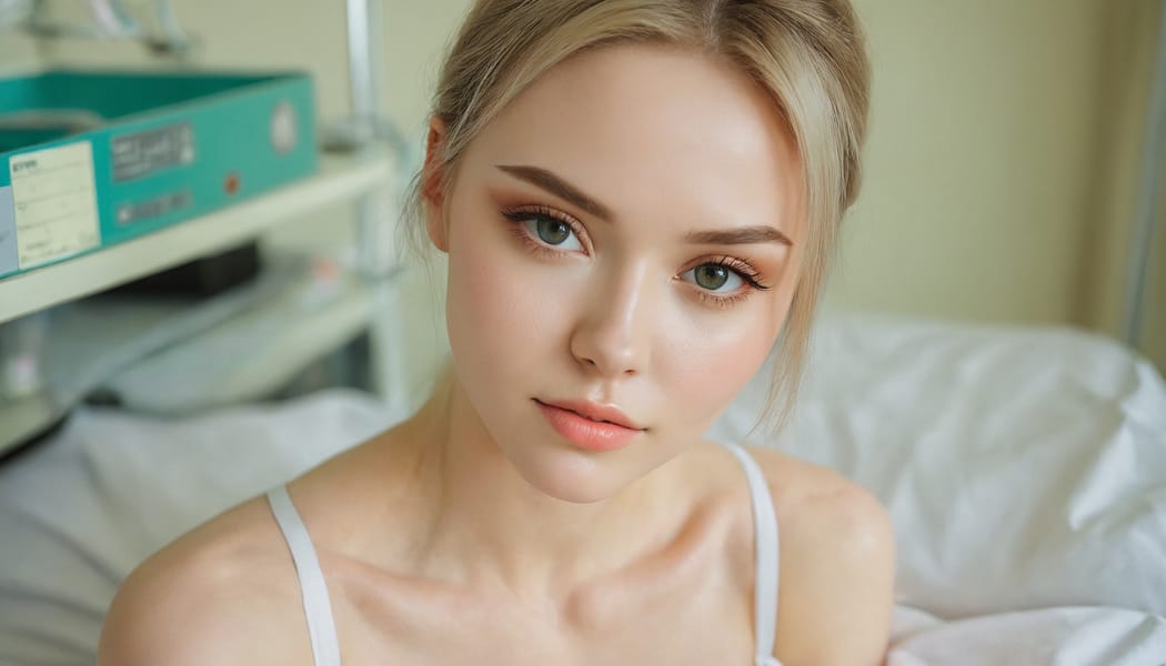 Tags: 21872187, SDXL
{"3": {"inputs": {"seed": 157032512607882, "steps": 64, "cfg": 5.58, "sampler_name": "dpmpp_2m", "scheduler": "karras", "denoise": 1.0, "model": ["27", 0], "positive": ["6", 0], "negative": ["7", 0], "latent_image": ["5", 0]}, "class_type": "KSampler"}, "4": {"inputs": {"ckpt_name": "juggernautxl.safetensors"}, "class_type": "CheckpointLoaderSimple"}, "5": {"inputs": {"width": 1344, "height": 768, "batch_size": 1}, "class_type": "EmptyLatentImage"}, "6": {"inputs": {"text": "24 year old girl, (ukrainian:1.04), (blush:0.98), (detailed face:1.14), (sexy lips:1.06), (seductive facial expression:1.04), (pale skin:1.12), (temptress:1.13), (double eyelids:1.07), (seductive pose:1.05), (slim:1.12), (idol:1.14), (eyelashes:0.97), (cute:1.01), (beautiful eyes:1.11), (in a seductive pose:1.05), (large perky breasts:1.02), (cleavage:0.97), (thigh gap:1.06), (nurse in uniform:0.96) working in a hospital ward, (skin fuzz:1.06), (detailed skin:1.07), (portra:1.02), (natural looking skin:1.04), (soft lighting:1.08), (textured skin:1.05), (candid cinema:1.08), (RAW:1.03), (film:1.00)", "clip": ["27", 1]}, "class_type": "CLIPTextEncode"}, "7": {"inputs": {"text": "(worst quality:1.12), (twisted:1.08), (open mouth:1.10), (watermark:1.14), (low resolution:1.06), (distorted:1.12), (bad hands:1.05)", "clip": ["27", 1]}, "class_type": "CLIPTextEncode"}, "8": {"inputs": {"samples": ["3", 0], "vae": ["4", 2]}, "class_type": "VAEDecode"}, "25": {"inputs": {"lora_name": "nudify_xl.safetensors", "strength_model": 0.01, "strength_clip": 0.26, "model": ["4", 0], "clip": ["4", 1]}, "class_type": "LoraLoader"}, "26": {"inputs": {"lora_name": "shirtlift_SDXL_v2.safetensors", "strength_model": 0.01, "strength_clip": 0.03, "model": ["25", 0], "clip": ["25", 1]}, "class_type": "LoraLoader"}, "27": {"inputs": {"lora_name": "PerfectEyesXL.safetensors", "strength_model": 0.02, "strength_clip": 0.05, "model": ["26", 0], "clip": ["26", 1]}, "class_type": "LoraLoader"}, "30": {"inputs": {"model_name": "4x_NMKD-Superscale-SP_178000_G.pth"}, "class_type": "UpscaleModelLoader"}, "31": {"inputs": {"upscale_model": ["30", 0], "image": ["8", 0]}, "class_type": "ImageUpscaleWithModel"}, "32": {"inputs": {"upscale_method": "lanczos", "scale_by": 0.5, "image": ["31", 0]}, "class_type": "ImageScaleBy"}, "33": {"inputs": {"pixels": ["32", 0], "vae": ["4", 2]}, "class_type": "VAEEncode"}, "34": {"inputs": {"seed": 157032512607882, "steps": 64, "cfg": 5.58, "sampler_name": "dpmpp_2m", "scheduler": "karras", "denoise": 0.3, "model": ["27", 0], "positive": ["6", 0], "negative": ["7", 0], "latent_image": ["33", 0]}, "class_type": "KSampler"}, "36": {"inputs": {"samples": ["34", 0], "vae": ["4", 2]}, "class_type": "VAEDecode"}, "39": {"inputs": {"filename_prefix": "comfyapi-1713612308507", "images": ["36", 0]}, "class_type": "SaveImage"}}