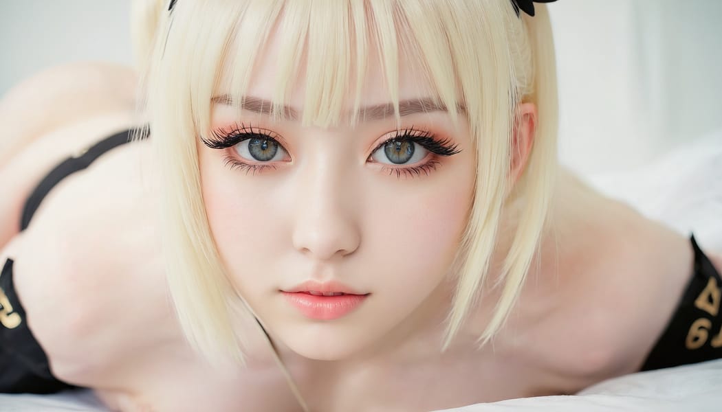 Tags: 21872187, SDXL
{"3": {"inputs": {"seed": 311511991541397, "steps": 32, "cfg": 6.65, "sampler_name": "dpmpp_2m", "scheduler": "karras", "denoise": 1.0, "model": ["27", 0], "positive": ["6", 0], "negative": ["7", 0], "latent_image": ["5", 0]}, "class_type": "KSampler"}, "4": {"inputs": {"ckpt_name": "juggernautxl.safetensors"}, "class_type": "CheckpointLoaderSimple"}, "5": {"inputs": {"width": 1344, "height": 768, "batch_size": 1}, "class_type": "EmptyLatentImage"}, "6": {"inputs": {"text": "19 year old girl, (beautiful eyes:1.03), (temptress:1.01), (seductive pose:1.02), (slim:1.12), (idol:0.98), (pale skin:1.13), (detailed face:0.99), (seductive facial expression:1.07), (eyelashes:0.99), (double eyelids:1.07), (blush:1.06), (sexy lips:0.99), (cute:1.13), (on all fours:0.98), (spreading ass cheeks:1.07), (from behind:1.12), (backboob:0.99), (in a cosplay:1.05) at comiket posing for camera, (skin fuzz:1.00), (portra:1.01), (detailed skin:1.01), (candid cinema:1.02), (film:1.04), (textured skin:1.05), (soft lighting:1.01), (RAW:1.09), (natural looking skin:1.04)", "clip": ["27", 1]}, "class_type": "CLIPTextEncode"}, "7": {"inputs": {"text": "(watermark:1.07), (worst quality:1.12), (distorted:1.10), (twisted:1.13), (bad hands:1.06), (open mouth:1.10), (low resolution:1.06)", "clip": ["27", 1]}, "class_type": "CLIPTextEncode"}, "8": {"inputs": {"samples": ["3", 0], "vae": ["4", 2]}, "class_type": "VAEDecode"}, "25": {"inputs": {"lora_name": "nudify_xl.safetensors", "strength_model": 0.22, "strength_clip": 0.19, "model": ["4", 0], "clip": ["4", 1]}, "class_type": "LoraLoader"}, "26": {"inputs": {"lora_name": "shirtlift_SDXL_v2.safetensors", "strength_model": 0.11, "strength_clip": 0.19, "model": ["25", 0], "clip": ["25", 1]}, "class_type": "LoraLoader"}, "27": {"inputs": {"lora_name": "PerfectEyesXL.safetensors", "strength_model": 0.14, "strength_clip": 0.07, "model": ["26", 0], "clip": ["26", 1]}, "class_type": "LoraLoader"}, "30": {"inputs": {"model_name": "4x_NMKD-Superscale-SP_178000_G.pth"}, "class_type": "UpscaleModelLoader"}, "31": {"inputs": {"upscale_model": ["30", 0], "image": ["8", 0]}, "class_type": "ImageUpscaleWithModel"}, "32": {"inputs": {"upscale_method": "lanczos", "scale_by": 0.5, "image": ["31", 0]}, "class_type": "ImageScaleBy"}, "33": {"inputs": {"pixels": ["32", 0], "vae": ["4", 2]}, "class_type": "VAEEncode"}, "34": {"inputs": {"seed": 311511991541397, "steps": 32, "cfg": 6.65, "sampler_name": "dpmpp_2m", "scheduler": "karras", "denoise": 0.3, "model": ["27", 0], "positive": ["6", 0], "negative": ["7", 0], "latent_image": ["33", 0]}, "class_type": "KSampler"}, "36": {"inputs": {"samples": ["34", 0], "vae": ["4", 2]}, "class_type": "VAEDecode"}, "39": {"inputs": {"filename_prefix": "comfyapi-1724051876962", "images": ["36", 0]}, "class_type": "SaveImage"}}