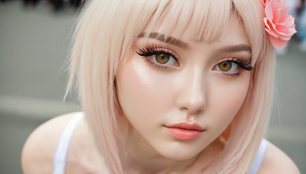 Tags: 21872187, SDXL
{"3": {"inputs": {"seed": 142608042818737, "steps": 32, "cfg": 7.61, "sampler_name": "dpmpp_2m", "scheduler": "karras", "denoise": 1.0, "model": ["27", 0], "positive": ["6", 0], "negative": ["7", 0], "latent_image": ["5", 0]}, "class_type": "KSampler"}, "4": {"inputs": {"ckpt_name": "juggernautxl.safetensors"}, "class_type": "CheckpointLoaderSimple"}, "5": {"inputs": {"width": 1344, "height": 768, "batch_size": 1}, "class_type": "EmptyLatentImage"}, "6": {"inputs": {"text": "19 year old girl, (ukrainian:1.11), (sexy lips:1.10), (seductive facial expression:1.13), (cute:0.97), (eyelashes:1.07), (detailed face:1.09), (slim:1.05), (pale skin:1.11), (blush:1.02), (temptress:1.06), (beautiful eyes:1.12), (idol:0.98), (seductive pose:1.11), (double eyelids:1.10), (in a seductive pose:0.97), (large perky breasts:1.03), (cleavage:1.02), (thigh gap:1.09), (in a cosplay:0.96) at comiket posing for camera, (candid cinema:1.07), (detailed skin:1.07), (natural looking skin:1.04), (portra:1.00), (textured skin:1.09), (skin fuzz:1.02), (soft lighting:1.02), (film:1.07)", "clip": ["27", 1]}, "class_type": "CLIPTextEncode"}, "7": {"inputs": {"text": "(watermark:1.06), (worst quality:1.10), (low resolution:1.12), (distorted:1.09), (open mouth:1.05), (twisted:1.08), (bad hands:1.14)", "clip": ["27", 1]}, "class_type": "CLIPTextEncode"}, "8": {"inputs": {"samples": ["3", 0], "vae": ["4", 2]}, "class_type": "VAEDecode"}, "25": {"inputs": {"lora_name": "nudify_xl.safetensors", "strength_model": 0.34, "strength_clip": 0.26, "model": ["4", 0], "clip": ["4", 1]}, "class_type": "LoraLoader"}, "26": {"inputs": {"lora_name": "shirtlift_SDXL_v2.safetensors", "strength_model": 0.05, "strength_clip": 0.07, "model": ["25", 0], "clip": ["25", 1]}, "class_type": "LoraLoader"}, "27": {"inputs": {"lora_name": "PerfectEyesXL.safetensors", "strength_model": 0.04, "strength_clip": 0.02, "model": ["26", 0], "clip": ["26", 1]}, "class_type": "LoraLoader"}, "30": {"inputs": {"model_name": "4x_NMKD-Superscale-SP_178000_G.pth"}, "class_type": "UpscaleModelLoader"}, "31": {"inputs": {"upscale_model": ["30", 0], "image": ["8", 0]}, "class_type": "ImageUpscaleWithModel"}, "32": {"inputs": {"upscale_method": "lanczos", "scale_by": 0.5, "image": ["31", 0]}, "class_type": "ImageScaleBy"}, "33": {"inputs": {"pixels": ["32", 0], "vae": ["4", 2]}, "class_type": "VAEEncode"}, "34": {"inputs": {"seed": 142608042818737, "steps": 32, "cfg": 7.61, "sampler_name": "dpmpp_2m", "scheduler": "karras", "denoise": 0.3, "model": ["27", 0], "positive": ["6", 0], "negative": ["7", 0], "latent_image": ["33", 0]}, "class_type": "KSampler"}, "36": {"inputs": {"samples": ["34", 0], "vae": ["4", 2]}, "class_type": "VAEDecode"}, "39": {"inputs": {"filename_prefix": "comfyapi-1725253751494", "images": ["36", 0]}, "class_type": "SaveImage"}}