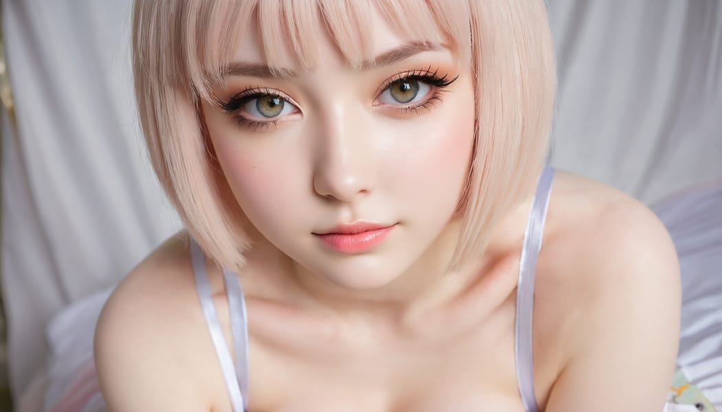 Tags: 21872187, SDXL
{"3": {"inputs": {"seed": 455928664251276, "steps": 32, "cfg": 7.27, "sampler_name": "dpmpp_2m", "scheduler": "karras", "denoise": 1.0, "model": ["27", 0], "positive": ["6", 0], "negative": ["7", 0], "latent_image": ["5", 0]}, "class_type": "KSampler"}, "4": {"inputs": {"ckpt_name": "juggernautxl.safetensors"}, "class_type": "CheckpointLoaderSimple"}, "5": {"inputs": {"width": 1344, "height": 768, "batch_size": 1}, "class_type": "EmptyLatentImage"}, "6": {"inputs": {"text": "19 year old girl, (russian:1.03), (seductive facial expression:1.13), (slim:1.10), (double eyelids:1.00), (sexy lips:0.99), (cute:1.06), (temptress:1.07), (idol:1.08), (detailed face:1.04), (pale skin:1.09), (seductive pose:0.96), (blush:1.09), (beautiful eyes:1.12), (eyelashes:1.03), (in a seductive pose:0.96), (large perky breasts:0.97), (cleavage:1.09), (thigh gap:1.13), (in a cosplay:1.06) at comiket posing for camera, (detailed skin:1.01), (soft lighting:1.02), (portra:1.01), (RAW:1.03), (skin fuzz:1.01), (candid cinema:1.03), (film:1.05), (natural looking skin:1.06), (textured skin:1.03)", "clip": ["27", 1]}, "class_type": "CLIPTextEncode"}, "7": {"inputs": {"text": "(open mouth:1.12), (watermark:1.07), (bad hands:1.14), (twisted:1.06), (distorted:1.08), (low resolution:1.05), (worst quality:1.06)", "clip": ["27", 1]}, "class_type": "CLIPTextEncode"}, "8": {"inputs": {"samples": ["3", 0], "vae": ["4", 2]}, "class_type": "VAEDecode"}, "25": {"inputs": {"lora_name": "nudify_xl.safetensors", "strength_model": 0.12, "strength_clip": 0.19, "model": ["4", 0], "clip": ["4", 1]}, "class_type": "LoraLoader"}, "26": {"inputs": {"lora_name": "shirtlift_SDXL_v2.safetensors", "strength_model": 0.12, "strength_clip": 0.06, "model": ["25", 0], "clip": ["25", 1]}, "class_type": "LoraLoader"}, "27": {"inputs": {"lora_name": "PerfectEyesXL.safetensors", "strength_model": 0.06, "strength_clip": 0.08, "model": ["26", 0], "clip": ["26", 1]}, "class_type": "LoraLoader"}, "30": {"inputs": {"model_name": "4x_NMKD-Superscale-SP_178000_G.pth"}, "class_type": "UpscaleModelLoader"}, "31": {"inputs": {"upscale_model": ["30", 0], "image": ["8", 0]}, "class_type": "ImageUpscaleWithModel"}, "32": {"inputs": {"upscale_method": "lanczos", "scale_by": 0.5, "image": ["31", 0]}, "class_type": "ImageScaleBy"}, "33": {"inputs": {"pixels": ["32", 0], "vae": ["4", 2]}, "class_type": "VAEEncode"}, "34": {"inputs": {"seed": 455928664251276, "steps": 32, "cfg": 7.27, "sampler_name": "dpmpp_2m", "scheduler": "karras", "denoise": 0.3, "model": ["27", 0], "positive": ["6", 0], "negative": ["7", 0], "latent_image": ["33", 0]}, "class_type": "KSampler"}, "36": {"inputs": {"samples": ["34", 0], "vae": ["4", 2]}, "class_type": "VAEDecode"}, "39": {"inputs": {"filename_prefix": "comfyapi-1714126867057", "images": ["36", 0]}, "class_type": "SaveImage"}}