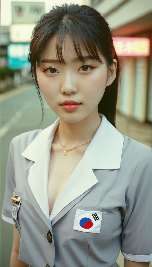 Tags: 21872187, SDXL
{"3": {"inputs": {"seed": 903843222418821, "steps": 64, "cfg": 6.91, "sampler_name": "dpmpp_2m", "scheduler": "karras", "denoise": 1.0, "model": ["27", 0], "positive": ["6", 0], "negative": ["7", 0], "latent_image": ["5", 0]}, "class_type": "KSampler"}, "4": {"inputs": {"ckpt_name": "juggernautxl.safetensors"}, "class_type": "CheckpointLoaderSimple"}, "5": {"inputs": {"width": 768, "height": 1344, "batch_size": 1}, "class_type": "EmptyLatentImage"}, "6": {"inputs": {"text": "27 year old girl, (korean:1.14), (pale skin:1.12), (sexy lips:1.09), (cute:0.98), (detailed face:1.01), (temptress:1.02), (slim:0.95), (blush:1.08), (beautiful eyes:0.95), (seductive facial expression:1.01), (on all fours:1.01), (spreading ass cheeks:0.99), (from behind:1.10), (backboob:0.99), (school uniform:1.11), choker, busy street, (soft lighting:1.09), (natural looking skin:1.09), (textured skin:1.05), (film:1.05), (portra:1.01), (candid cinema:1.05), (detailed skin:1.01), (RAW:1.01), (skin fuzz:1.07)", "clip": ["27", 1]}, "class_type": "CLIPTextEncode"}, "7": {"inputs": {"text": "(watermark:1.08), (low resolution:1.09), (bad hands:1.05), (twisted:1.09), (distorted:1.13), (worst quality:1.05), (open mouth:1.12)", "clip": ["27", 1]}, "class_type": "CLIPTextEncode"}, "8": {"inputs": {"samples": ["3", 0], "vae": ["4", 2]}, "class_type": "VAEDecode"}, "25": {"inputs": {"lora_name": "nudify_xl.safetensors", "strength_model": 0.2, "strength_clip": 0.38, "model": ["4", 0], "clip": ["4", 1]}, "class_type": "LoraLoader"}, "26": {"inputs": {"lora_name": "shirtlift_SDXL_v2.safetensors", "strength_model": 0.08, "strength_clip": 0.13, "model": ["25", 0], "clip": ["25", 1]}, "class_type": "LoraLoader"}, "27": {"inputs": {"lora_name": "PerfectEyesXL.safetensors", "strength_model": 0.01, "strength_clip": 0.09, "model": ["26", 0], "clip": ["26", 1]}, "class_type": "LoraLoader"}, "30": {"inputs": {"model_name": "4x_NMKD-Superscale-SP_178000_G.pth"}, "class_type": "UpscaleModelLoader"}, "31": {"inputs": {"upscale_model": ["30", 0], "image": ["8", 0]}, "class_type": "ImageUpscaleWithModel"}, "32": {"inputs": {"upscale_method": "lanczos", "scale_by": 0.5, "image": ["31", 0]}, "class_type": "ImageScaleBy"}, "33": {"inputs": {"pixels": ["32", 0], "vae": ["4", 2]}, "class_type": "VAEEncode"}, "34": {"inputs": {"seed": 903843222418821, "steps": 64, "cfg": 6.91, "sampler_name": "dpmpp_2m", "scheduler": "karras", "denoise": 0.3, "model": ["27", 0], "positive": ["6", 0], "negative": ["7", 0], "latent_image": ["33", 0]}, "class_type": "KSampler"}, "36": {"inputs": {"samples": ["34", 0], "vae": ["4", 2]}, "class_type": "VAEDecode"}, "39": {"inputs": {"filename_prefix": "comfyapi-1717157581993", "images": ["36", 0]}, "class_type": "SaveImage"}}