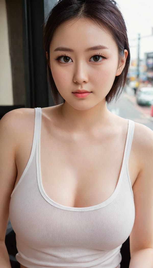 Tags: 21872187, SDXL
{"3": {"inputs": {"seed": 644019390247118, "steps": 64, "cfg": 6.18, "sampler_name": "dpmpp_2m", "scheduler": "karras", "denoise": 1.0, "model": ["27", 0], "positive": ["6", 0], "negative": ["7", 0], "latent_image": ["5", 0]}, "class_type": "KSampler"}, "4": {"inputs": {"ckpt_name": "juggernautXL_v8Rundiffusion.safetensors"}, "class_type": "CheckpointLoaderSimple"}, "5": {"inputs": {"width": 768, "height": 1344, "batch_size": 1}, "class_type": "EmptyLatentImage"}, "6": {"inputs": {"text": "25 year old girl, (irish:1.00), (japanese:0.96), (seductive facial expression:1.00), (temptress:0.95), (sexy lips:1.00), (seductive pose:1.09), (pale skin:1.01), (slim:1.04), (detailed face:1.12), (idol:1.13), (eyelashes:1.07), (beautiful eyes:1.14), (cute:1.08), (double eyelids:1.11), (blush:0.96), (in a seductive pose:1.04), (large perky breasts:1.12), (cleavage:0.96), (thigh gap:0.96), (white tanktop:1.11), busy street, (film:1.05), (portra:1.09), (candid cinema:1.08), (RAW:1.07), (detailed skin:1.06), (skin fuzz:1.01), (soft lighting:1.06), (textured skin:1.01), (natural looking skin:1.07)", "clip": ["27", 1]}, "class_type": "CLIPTextEncode"}, "7": {"inputs": {"text": "(low resolution:1.08), (bad hands:1.14), (watermark:1.07), (twisted:1.11), (worst quality:1.10), (open mouth:1.07)", "clip": ["27", 1]}, "class_type": "CLIPTextEncode"}, "8": {"inputs": {"samples": ["3", 0], "vae": ["4", 2]}, "class_type": "VAEDecode"}, "25": {"inputs": {"lora_name": "nudify_xl.safetensors", "strength_model": 0.29, "strength_clip": 0.07, "model": ["4", 0], "clip": ["4", 1]}, "class_type": "LoraLoader"}, "26": {"inputs": {"lora_name": "shirtlift_SDXL_v2.safetensors", "strength_model": 0.01, "strength_clip": 0.09, "model": ["25", 0], "clip": ["25", 1]}, "class_type": "LoraLoader"}, "27": {"inputs": {"lora_name": "PerfectEyesXL.safetensors", "strength_model": 0.12, "strength_clip": 0.11, "model": ["26", 0], "clip": ["26", 1]}, "class_type": "LoraLoader"}, "30": {"inputs": {"model_name": "4x_NMKD-Superscale-SP_178000_G.pth"}, "class_type": "UpscaleModelLoader"}, "31": {"inputs": {"upscale_model": ["30", 0], "image": ["8", 0]}, "class_type": "ImageUpscaleWithModel"}, "32": {"inputs": {"upscale_method": "lanczos", "scale_by": 0.5, "image": ["31", 0]}, "class_type": "ImageScaleBy"}, "33": {"inputs": {"pixels": ["32", 0], "vae": ["4", 2]}, "class_type": "VAEEncode"}, "34": {"inputs": {"seed": 644019390247118, "steps": 64, "cfg": 6.18, "sampler_name": "dpmpp_2m", "scheduler": "karras", "denoise": 0.3, "model": ["27", 0], "positive": ["6", 0], "negative": ["7", 0], "latent_image": ["33", 0]}, "class_type": "KSampler"}, "36": {"inputs": {"samples": ["34", 0], "vae": ["4", 2]}, "class_type": "VAEDecode"}, "39": {"inputs": {"filename_prefix": "comfyapi-1707430526910", "images": ["36", 0]}, "class_type": "SaveImage"}}