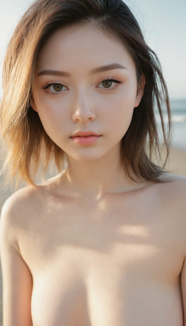 Tags: 21872187, SDXL
{"3": {"inputs": {"seed": 442739101251919, "steps": 64, "cfg": 5.53, "sampler_name": "dpmpp_2m", "scheduler": "karras", "denoise": 1.0, "model": ["27", 0], "positive": ["6", 0], "negative": ["7", 0], "latent_image": ["5", 0]}, "class_type": "KSampler"}, "4": {"inputs": {"ckpt_name": "juggernautxl.safetensors"}, "class_type": "CheckpointLoaderSimple"}, "5": {"inputs": {"width": 768, "height": 1344, "batch_size": 1}, "class_type": "EmptyLatentImage"}, "6": {"inputs": {"text": "21 year old girl, (detailed face:0.96), (eyelashes:0.98), (blush:1.00), (double eyelids:0.99), (seductive facial expression:1.05), (sexy lips:1.08), (seductive pose:0.98), (slim:1.07), (beautiful eyes:0.99), (cute:1.01), (pale skin:1.03), (temptress:1.06), (idol:1.01), (perky ass:1.13), (exposed ass:1.04), (looking back:1.13), (sexy ass:0.97), (thigh gap:0.97), strolling (nude:0.97) at a beach, (skin fuzz:1.02), (RAW:1.03), (soft lighting:1.08), (portra:1.02), (detailed skin:1.06), (candid cinema:1.07), (film:1.03), (natural looking skin:1.02), (textured skin:1.03)", "clip": ["27", 1]}, "class_type": "CLIPTextEncode"}, "7": {"inputs": {"text": "(worst quality:1.11), (open mouth:1.08), (low resolution:1.10), (watermark:1.11), (twisted:1.07), (distorted:1.14), (bad hands:1.05)", "clip": ["27", 1]}, "class_type": "CLIPTextEncode"}, "8": {"inputs": {"samples": ["3", 0], "vae": ["4", 2]}, "class_type": "VAEDecode"}, "25": {"inputs": {"lora_name": "nudify_xl.safetensors", "strength_model": 0.04, "strength_clip": 0.16, "model": ["4", 0], "clip": ["4", 1]}, "class_type": "LoraLoader"}, "26": {"inputs": {"lora_name": "shirtlift_SDXL_v2.safetensors", "strength_model": 0.02, "strength_clip": 0.15, "model": ["25", 0], "clip": ["25", 1]}, "class_type": "LoraLoader"}, "27": {"inputs": {"lora_name": "PerfectEyesXL.safetensors", "strength_model": 0.06, "strength_clip": 0.01, "model": ["26", 0], "clip": ["26", 1]}, "class_type": "LoraLoader"}, "30": {"inputs": {"model_name": "4x_NMKD-Superscale-SP_178000_G.pth"}, "class_type": "UpscaleModelLoader"}, "31": {"inputs": {"upscale_model": ["30", 0], "image": ["8", 0]}, "class_type": "ImageUpscaleWithModel"}, "32": {"inputs": {"upscale_method": "lanczos", "scale_by": 0.5, "image": ["31", 0]}, "class_type": "ImageScaleBy"}, "33": {"inputs": {"pixels": ["32", 0], "vae": ["4", 2]}, "class_type": "VAEEncode"}, "34": {"inputs": {"seed": 442739101251919, "steps": 64, "cfg": 5.53, "sampler_name": "dpmpp_2m", "scheduler": "karras", "denoise": 0.3, "model": ["27", 0], "positive": ["6", 0], "negative": ["7", 0], "latent_image": ["33", 0]}, "class_type": "KSampler"}, "36": {"inputs": {"samples": ["34", 0], "vae": ["4", 2]}, "class_type": "VAEDecode"}, "39": {"inputs": {"filename_prefix": "comfyapi-1731916979030", "images": ["36", 0]}, "class_type": "SaveImage"}}