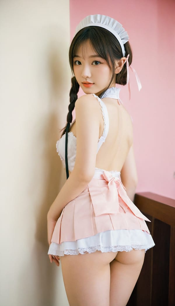 Tags: 21872187, SDXL
{"3": {"inputs": {"seed": 672206075808340, "steps": 32, "cfg": 5.93, "sampler_name": "dpmpp_2m", "scheduler": "karras", "denoise": 1.0, "model": ["27", 0], "positive": ["6", 0], "negative": ["7", 0], "latent_image": ["5", 0]}, "class_type": "KSampler"}, "4": {"inputs": {"ckpt_name": "leosamsHelloworldSDXL_helloworldSDXL32DPO.safetensors"}, "class_type": "CheckpointLoaderSimple"}, "5": {"inputs": {"width": 768, "height": 1344, "batch_size": 1}, "class_type": "EmptyLatentImage"}, "6": {"inputs": {"text": "26 year old girl, (chinese:1.06), (slim:1.09), (cute:0.96), (detailed face:0.98), (eyelashes:0.98), (seductive pose:1.12), (blush:1.03), (idol:1.00), (seductive facial expression:0.95), (sexy lips:0.99), (pale skin:1.11), (beautiful eyes:1.06), (temptress:1.08), (perky ass:1.00), (exposed ass:1.07), (looking back:1.11), (sexy ass:1.09), (thigh gap:1.13), in a (skimpy maid costume:0.96) working at a maid cafe, choker, bowtie, headband, pleated skirt, (soft lighting:1.03), (candid cinema:1.02), (textured skin:1.06), (portra:1.04), (skin fuzz:1.01), (natural looking skin:1.04), (film:1.00), (RAW:1.09), (detailed skin:1.04)", "clip": ["27", 1]}, "class_type": "CLIPTextEncode"}, "7": {"inputs": {"text": "(twisted:1.12), (worst quality:1.14), (watermark:1.08), (open mouth:1.09), (distorted:1.06), (bad hands:1.11), (low resolution:1.10)", "clip": ["27", 1]}, "class_type": "CLIPTextEncode"}, "8": {"inputs": {"samples": ["3", 0], "vae": ["4", 2]}, "class_type": "VAEDecode"}, "25": {"inputs": {"lora_name": "nudify_xl.safetensors", "strength_model": 0.02, "strength_clip": 0.05, "model": ["4", 0], "clip": ["4", 1]}, "class_type": "LoraLoader"}, "26": {"inputs": {"lora_name": "shirtlift_SDXL_v2.safetensors", "strength_model": 0.18, "strength_clip": 0.06, "model": ["25", 0], "clip": ["25", 1]}, "class_type": "LoraLoader"}, "27": {"inputs": {"lora_name": "PerfectEyesXL.safetensors", "strength_model": 0.07, "strength_clip": 0.11, "model": ["26", 0], "clip": ["26", 1]}, "class_type": "LoraLoader"}, "30": {"inputs": {"model_name": "4x_NMKD-Superscale-SP_178000_G.pth"}, "class_type": "UpscaleModelLoader"}, "31": {"inputs": {"upscale_model": ["30", 0], "image": ["8", 0]}, "class_type": "ImageUpscaleWithModel"}, "32": {"inputs": {"upscale_method": "lanczos", "scale_by": 0.5, "image": ["31", 0]}, "class_type": "ImageScaleBy"}, "33": {"inputs": {"pixels": ["32", 0], "vae": ["4", 2]}, "class_type": "VAEEncode"}, "34": {"inputs": {"seed": 672206075808340, "steps": 32, "cfg": 5.93, "sampler_name": "dpmpp_2m", "scheduler": "karras", "denoise": 0.3, "model": ["27", 0], "positive": ["6", 0], "negative": ["7", 0], "latent_image": ["33", 0]}, "class_type": "KSampler"}, "36": {"inputs": {"samples": ["34", 0], "vae": ["4", 2]}, "class_type": "VAEDecode"}, "39": {"inputs": {"filename_prefix": "comfyapi-1707281173802", "images": ["36", 0]}, "class_type": "SaveImage"}}