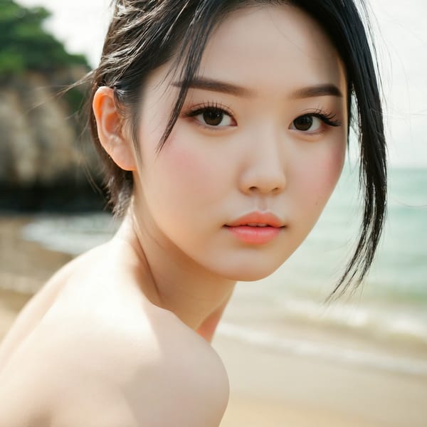 Tags: 21872187, SDXL
{"3": {"inputs": {"seed": 700533475398976, "steps": 64, "cfg": 7.13, "sampler_name": "dpmpp_2m", "scheduler": "karras", "denoise": 1.0, "model": ["27", 0], "positive": ["6", 0], "negative": ["7", 0], "latent_image": ["5", 0]}, "class_type": "KSampler"}, "4": {"inputs": {"ckpt_name": "juggernautxl.safetensors"}, "class_type": "CheckpointLoaderSimple"}, "5": {"inputs": {"width": 1024, "height": 1024, "batch_size": 1}, "class_type": "EmptyLatentImage"}, "6": {"inputs": {"text": "21 year old girl, (chinese:0.96), (sexy lips:1.03), (pale skin:1.00), (idol:0.96), (temptress:0.97), (detailed face:1.08), (blush:1.14), (beautiful eyes:0.96), (cute:1.14), (double eyelids:0.95), (slim:1.13), (eyelashes:1.11), (seductive facial expression:1.14), (perky ass:0.96), (exposed ass:0.96), (looking back:1.12), (sexy ass:1.12), (thigh gap:1.03), wearing (bikini:1.09) at a beach, (film:1.07), (portra:1.08), (detailed skin:1.00), (textured skin:1.08), (RAW:1.09), (skin fuzz:1.01), (soft lighting:1.06), (candid cinema:1.03), (natural looking skin:1.04)", "clip": ["27", 1]}, "class_type": "CLIPTextEncode"}, "7": {"inputs": {"text": "(open mouth:1.11), (twisted:1.11), (bad hands:1.14), (worst quality:1.10), (distorted:1.05), (low resolution:1.14), (watermark:1.08)", "clip": ["27", 1]}, "class_type": "CLIPTextEncode"}, "8": {"inputs": {"samples": ["3", 0], "vae": ["4", 2]}, "class_type": "VAEDecode"}, "25": {"inputs": {"lora_name": "nudify_xl.safetensors", "strength_model": 0.36, "strength_clip": 0.12, "model": ["4", 0], "clip": ["4", 1]}, "class_type": "LoraLoader"}, "26": {"inputs": {"lora_name": "shirtlift_SDXL_v2.safetensors", "strength_model": 0.12, "strength_clip": 0.18, "model": ["25", 0], "clip": ["25", 1]}, "class_type": "LoraLoader"}, "27": {"inputs": {"lora_name": "PerfectEyesXL.safetensors", "strength_model": 0.08, "strength_clip": 0.18, "model": ["26", 0], "clip": ["26", 1]}, "class_type": "LoraLoader"}, "30": {"inputs": {"model_name": "4x_NMKD-Superscale-SP_178000_G.pth"}, "class_type": "UpscaleModelLoader"}, "31": {"inputs": {"upscale_model": ["30", 0], "image": ["8", 0]}, "class_type": "ImageUpscaleWithModel"}, "32": {"inputs": {"upscale_method": "lanczos", "scale_by": 0.5, "image": ["31", 0]}, "class_type": "ImageScaleBy"}, "33": {"inputs": {"pixels": ["32", 0], "vae": ["4", 2]}, "class_type": "VAEEncode"}, "34": {"inputs": {"seed": 700533475398976, "steps": 64, "cfg": 7.13, "sampler_name": "dpmpp_2m", "scheduler": "karras", "denoise": 0.3, "model": ["27", 0], "positive": ["6", 0], "negative": ["7", 0], "latent_image": ["33", 0]}, "class_type": "KSampler"}, "36": {"inputs": {"samples": ["34", 0], "vae": ["4", 2]}, "class_type": "VAEDecode"}, "39": {"inputs": {"filename_prefix": "comfyapi-1726686070580", "images": ["36", 0]}, "class_type": "SaveImage"}}