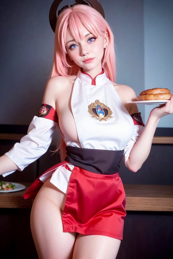 Tags: 21872187
(ukrainian:0.98), (waitress wearing uniform:0.91), restaurant, <lora:skirtlift-v4:0.96 <lora:Addams:0.31>, extremely detailed eyes, extremely detailed face, cute, (photorealistic:1.15), seductive smile, double eyelids, eyelashes, pale skin, perky breasts, textured skin, 4K, hyper realistic, blush, 1girl, solo, (stunningly attractive:1.07)
Negative prompt: drawings, black and white, disfigured, (worst quality:2.05)
Steps: 64, Sampler: DPM++ 2M Karras, CFG scale: 5.44, Seed: 1353669757, Size: 512x768, Model hash: fc2511737a, Model: chilloutmix_NiPrunedFp32Fix, Seed resize from: -1x-1, Denoising strength: 0.45, Version: v1.2.1, Hires upscale: 2.5, Hires steps: 64, Hires upscaler: ESRGAN_4x
