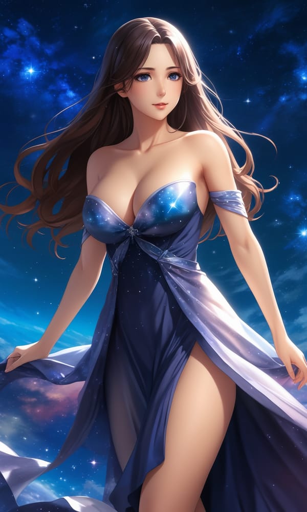 Tags: undefined
(nipple bare breasts:1.7), full body shot anime, gorgeous-woman, dress, long-hair, starry-sky, natural light, flying-above-ground, her dress is a nebula, hope in her eyes
Negative prompt: pubic hair
Steps: 8, Sampler: Euler a, CFG scale: 3, Seed: 4143881325, Size: 768x1280, Model hash: c8df560d29, Model: juggernautXL_v9Rdphoto2Lightning, Denoising strength: 0.25, Hires upscale: 1.25, Hires steps: 4, Hires upscaler: R-ESRGAN 4x+, Version: v1.8.0