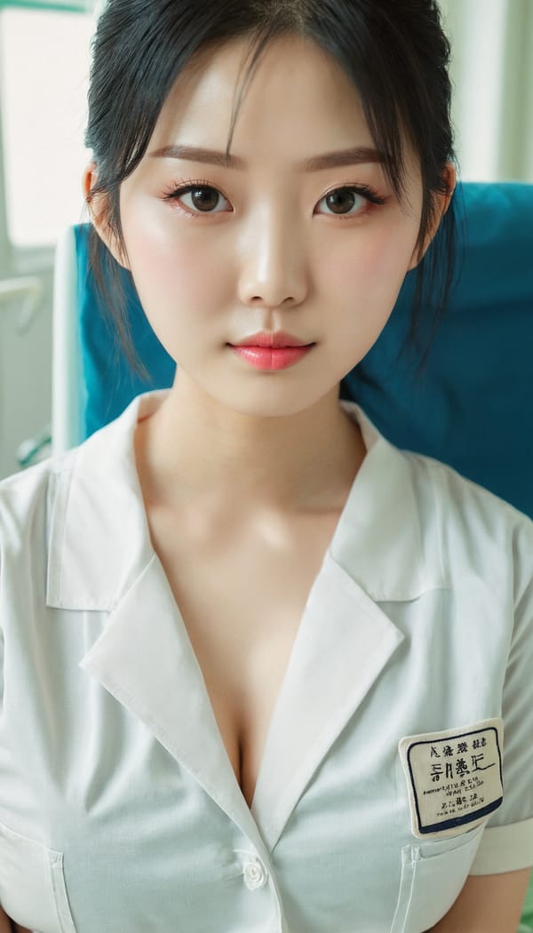 Tags: 21872187, SDXL
{"3": {"inputs": {"seed": 433563835238239, "steps": 64, "cfg": 7.21, "sampler_name": "dpmpp_2m", "scheduler": "karras", "denoise": 1.0, "model": ["27", 0], "positive": ["6", 0], "negative": ["7", 0], "latent_image": ["5", 0]}, "class_type": "KSampler"}, "4": {"inputs": {"ckpt_name": "juggernautxl.safetensors"}, "class_type": "CheckpointLoaderSimple"}, "5": {"inputs": {"width": 768, "height": 1344, "batch_size": 1}, "class_type": "EmptyLatentImage"}, "6": {"inputs": {"text": "23 year old girl, (taiwanese:0.97), (pale skin:0.97), (beautiful eyes:0.98), (seductive facial expression:1.12), (idol:1.08), (double eyelids:1.11), (cute:1.04), (sexy lips:1.14), (eyelashes:1.05), (blush:1.08), (slim:0.96), (seductive pose:1.03), (in a seductive pose:1.14), (large perky breasts:0.96), (cleavage:0.99), (thigh gap:0.99), (nurse in uniform:1.05) working in a hospital ward, (soft lighting:1.08), (skin fuzz:1.01), (portra:1.02), (RAW:1.05), (detailed skin:1.02), (film:1.05), (textured skin:1.02), (candid cinema:1.09), (natural looking skin:1.03)", "clip": ["27", 1]}, "class_type": "CLIPTextEncode"}, "7": {"inputs": {"text": "(watermark:1.11), (open mouth:1.11), (low resolution:1.08), (distorted:1.13), (twisted:1.14), (worst quality:1.11), (bad hands:1.14)", "clip": ["27", 1]}, "class_type": "CLIPTextEncode"}, "8": {"inputs": {"samples": ["3", 0], "vae": ["4", 2]}, "class_type": "VAEDecode"}, "25": {"inputs": {"lora_name": "nudify_xl.safetensors", "strength_model": 0.07, "strength_clip": 0.14, "model": ["4", 0], "clip": ["4", 1]}, "class_type": "LoraLoader"}, "26": {"inputs": {"lora_name": "shirtlift_SDXL_v2.safetensors", "strength_model": 0.17, "strength_clip": 0.04, "model": ["25", 0], "clip": ["25", 1]}, "class_type": "LoraLoader"}, "27": {"inputs": {"lora_name": "PerfectEyesXL.safetensors", "strength_model": 0.05, "strength_clip": 0.06, "model": ["26", 0], "clip": ["26", 1]}, "class_type": "LoraLoader"}, "30": {"inputs": {"model_name": "4x_NMKD-Superscale-SP_178000_G.pth"}, "class_type": "UpscaleModelLoader"}, "31": {"inputs": {"upscale_model": ["30", 0], "image": ["8", 0]}, "class_type": "ImageUpscaleWithModel"}, "32": {"inputs": {"upscale_method": "lanczos", "scale_by": 0.5, "image": ["31", 0]}, "class_type": "ImageScaleBy"}, "33": {"inputs": {"pixels": ["32", 0], "vae": ["4", 2]}, "class_type": "VAEEncode"}, "34": {"inputs": {"seed": 433563835238239, "steps": 64, "cfg": 7.21, "sampler_name": "dpmpp_2m", "scheduler": "karras", "denoise": 0.3, "model": ["27", 0], "positive": ["6", 0], "negative": ["7", 0], "latent_image": ["33", 0]}, "class_type": "KSampler"}, "36": {"inputs": {"samples": ["34", 0], "vae": ["4", 2]}, "class_type": "VAEDecode"}, "39": {"inputs": {"filename_prefix": "comfyapi-1716138661637", "images": ["36", 0]}, "class_type": "SaveImage"}}