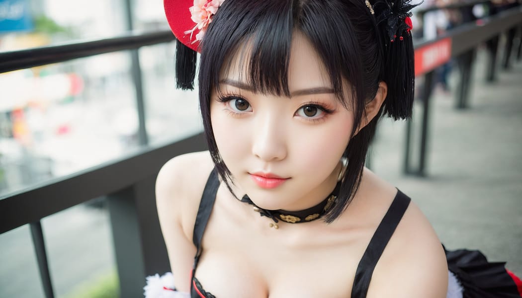 Tags: 21872187, SDXL
{"3": {"inputs": {"seed": 612786397198695, "steps": 32, "cfg": 6.84, "sampler_name": "dpmpp_2m", "scheduler": "karras", "denoise": 1.0, "model": ["27", 0], "positive": ["6", 0], "negative": ["7", 0], "latent_image": ["5", 0]}, "class_type": "KSampler"}, "4": {"inputs": {"ckpt_name": "juggernautxl.safetensors"}, "class_type": "CheckpointLoaderSimple"}, "5": {"inputs": {"width": 1344, "height": 768, "batch_size": 1}, "class_type": "EmptyLatentImage"}, "6": {"inputs": {"text": "20 year old girl, (taiwanese:1.02), (cute:1.08), (beautiful eyes:0.97), (pale skin:0.97), (detailed face:1.03), (idol:1.01), (temptress:0.96), (blush:0.98), (seductive pose:0.96), (double eyelids:0.95), (eyelashes:1.14), (seductive facial expression:1.03), (sexy lips:1.01), (in a seductive pose:1.12), (large perky breasts:0.95), (cleavage:0.98), (thigh gap:1.10), (in a cosplay:0.98) at comiket posing for camera, (soft lighting:1.01), (RAW:1.07), (portra:1.08), (detailed skin:1.00), (film:1.00), (skin fuzz:1.02), (textured skin:1.08), (candid cinema:1.09), (natural looking skin:1.00)", "clip": ["27", 1]}, "class_type": "CLIPTextEncode"}, "7": {"inputs": {"text": "(open mouth:1.06), (distorted:1.08), (bad hands:1.14), (twisted:1.08), (low resolution:1.08), (worst quality:1.05), (watermark:1.08)", "clip": ["27", 1]}, "class_type": "CLIPTextEncode"}, "8": {"inputs": {"samples": ["3", 0], "vae": ["4", 2]}, "class_type": "VAEDecode"}, "25": {"inputs": {"lora_name": "nudify_xl.safetensors", "strength_model": 0.14, "strength_clip": 0.33, "model": ["4", 0], "clip": ["4", 1]}, "class_type": "LoraLoader"}, "26": {"inputs": {"lora_name": "shirtlift_SDXL_v2.safetensors", "strength_model": 0.19, "strength_clip": 0.09, "model": ["25", 0], "clip": ["25", 1]}, "class_type": "LoraLoader"}, "27": {"inputs": {"lora_name": "PerfectEyesXL.safetensors", "strength_model": 0.07, "strength_clip": 0.1, "model": ["26", 0], "clip": ["26", 1]}, "class_type": "LoraLoader"}, "30": {"inputs": {"model_name": "4x_NMKD-Superscale-SP_178000_G.pth"}, "class_type": "UpscaleModelLoader"}, "31": {"inputs": {"upscale_model": ["30", 0], "image": ["8", 0]}, "class_type": "ImageUpscaleWithModel"}, "32": {"inputs": {"upscale_method": "lanczos", "scale_by": 0.5, "image": ["31", 0]}, "class_type": "ImageScaleBy"}, "33": {"inputs": {"pixels": ["32", 0], "vae": ["4", 2]}, "class_type": "VAEEncode"}, "34": {"inputs": {"seed": 612786397198695, "steps": 32, "cfg": 6.84, "sampler_name": "dpmpp_2m", "scheduler": "karras", "denoise": 0.3, "model": ["27", 0], "positive": ["6", 0], "negative": ["7", 0], "latent_image": ["33", 0]}, "class_type": "KSampler"}, "36": {"inputs": {"samples": ["34", 0], "vae": ["4", 2]}, "class_type": "VAEDecode"}, "39": {"inputs": {"filename_prefix": "comfyapi-1713745053083", "images": ["36", 0]}, "class_type": "SaveImage"}}