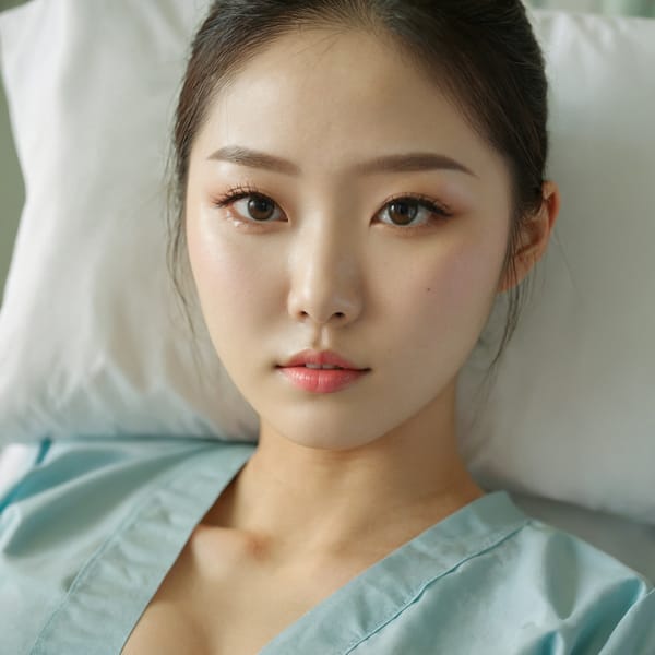 Tags: 21872187, SDXL
{"3": {"inputs": {"seed": 528658313602595, "steps": 32, "cfg": 5.32, "sampler_name": "dpmpp_2m", "scheduler": "karras", "denoise": 1.0, "model": ["27", 0], "positive": ["6", 0], "negative": ["7", 0], "latent_image": ["5", 0]}, "class_type": "KSampler"}, "4": {"inputs": {"ckpt_name": "juggernautxl.safetensors"}, "class_type": "CheckpointLoaderSimple"}, "5": {"inputs": {"width": 1024, "height": 1024, "batch_size": 1}, "class_type": "EmptyLatentImage"}, "6": {"inputs": {"text": "22 year old girl, (korean:1.06), (beautiful eyes:1.06), (blush:0.98), (temptress:1.01), (cute:1.07), (seductive pose:0.97), (double eyelids:0.99), (sexy lips:1.05), (pale skin:0.96), (detailed face:0.95), (slim:1.03), (seductive facial expression:1.01), (eyelashes:0.95), (in a seductive pose:1.05), (large perky breasts:1.03), (cleavage:1.11), (thigh gap:1.14), (nurse in uniform:1.01) working in a hospital ward, (textured skin:1.00), (candid cinema:1.00), (skin fuzz:1.04), (detailed skin:1.07), (film:1.05), (portra:1.05), (natural looking skin:1.01), (soft lighting:1.08), (RAW:1.06)", "clip": ["27", 1]}, "class_type": "CLIPTextEncode"}, "7": {"inputs": {"text": "(open mouth:1.09), (low resolution:1.12), (bad hands:1.09), (watermark:1.07), (distorted:1.12), (twisted:1.11), (worst quality:1.12)", "clip": ["27", 1]}, "class_type": "CLIPTextEncode"}, "8": {"inputs": {"samples": ["3", 0], "vae": ["4", 2]}, "class_type": "VAEDecode"}, "25": {"inputs": {"lora_name": "nudify_xl.safetensors", "strength_model": 0.2, "strength_clip": 0.17, "model": ["4", 0], "clip": ["4", 1]}, "class_type": "LoraLoader"}, "26": {"inputs": {"lora_name": "shirtlift_SDXL_v2.safetensors", "strength_model": 0.18, "strength_clip": 0.08, "model": ["25", 0], "clip": ["25", 1]}, "class_type": "LoraLoader"}, "27": {"inputs": {"lora_name": "PerfectEyesXL.safetensors", "strength_model": 0.17, "strength_clip": 0.12, "model": ["26", 0], "clip": ["26", 1]}, "class_type": "LoraLoader"}, "30": {"inputs": {"model_name": "4x_NMKD-Superscale-SP_178000_G.pth"}, "class_type": "UpscaleModelLoader"}, "31": {"inputs": {"upscale_model": ["30", 0], "image": ["8", 0]}, "class_type": "ImageUpscaleWithModel"}, "32": {"inputs": {"upscale_method": "lanczos", "scale_by": 0.5, "image": ["31", 0]}, "class_type": "ImageScaleBy"}, "33": {"inputs": {"pixels": ["32", 0], "vae": ["4", 2]}, "class_type": "VAEEncode"}, "34": {"inputs": {"seed": 528658313602595, "steps": 32, "cfg": 5.32, "sampler_name": "dpmpp_2m", "scheduler": "karras", "denoise": 0.3, "model": ["27", 0], "positive": ["6", 0], "negative": ["7", 0], "latent_image": ["33", 0]}, "class_type": "KSampler"}, "36": {"inputs": {"samples": ["34", 0], "vae": ["4", 2]}, "class_type": "VAEDecode"}, "39": {"inputs": {"filename_prefix": "comfyapi-1719040181196", "images": ["36", 0]}, "class_type": "SaveImage"}}