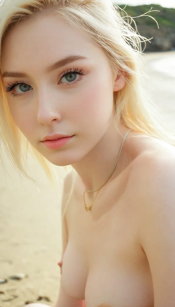 Tags: 21872187, SDXL
{"3": {"inputs": {"seed": 785456867289050, "steps": 64, "cfg": 5.68, "sampler_name": "dpmpp_2m", "scheduler": "karras", "denoise": 1.0, "model": ["27", 0], "positive": ["6", 0], "negative": ["7", 0], "latent_image": ["5", 0]}, "class_type": "KSampler"}, "4": {"inputs": {"ckpt_name": "juggernautxl.safetensors"}, "class_type": "CheckpointLoaderSimple"}, "5": {"inputs": {"width": 768, "height": 1344, "batch_size": 1}, "class_type": "EmptyLatentImage"}, "6": {"inputs": {"text": "22 year old girl, (slim:1.02), (cute:0.98), (beautiful eyes:1.01), (temptress:1.05), (eyelashes:1.14), (idol:0.95), (seductive facial expression:0.95), (detailed face:1.11), (double eyelids:1.01), (pale skin:1.13), (blush:0.99), (sexy lips:0.96), (on all fours:0.96), (spreading ass cheeks:1.07), (from behind:1.05), (backboob:1.13), wearing (bikini:1.01) at a beach, (film:1.02), (detailed skin:1.00), (candid cinema:1.03), (natural looking skin:1.02), (soft lighting:1.09), (skin fuzz:1.09), (portra:1.05), (textured skin:1.01), (RAW:1.02)", "clip": ["27", 1]}, "class_type": "CLIPTextEncode"}, "7": {"inputs": {"text": "(twisted:1.05), (open mouth:1.09), (bad hands:1.07), (worst quality:1.10), (distorted:1.14), (watermark:1.13), (low resolution:1.06)", "clip": ["27", 1]}, "class_type": "CLIPTextEncode"}, "8": {"inputs": {"samples": ["3", 0], "vae": ["4", 2]}, "class_type": "VAEDecode"}, "25": {"inputs": {"lora_name": "nudify_xl.safetensors", "strength_model": 0.22, "strength_clip": 0.12, "model": ["4", 0], "clip": ["4", 1]}, "class_type": "LoraLoader"}, "26": {"inputs": {"lora_name": "shirtlift_SDXL_v2.safetensors", "strength_model": 0.18, "strength_clip": 0.01, "model": ["25", 0], "clip": ["25", 1]}, "class_type": "LoraLoader"}, "27": {"inputs": {"lora_name": "PerfectEyesXL.safetensors", "strength_model": 0.14, "strength_clip": 0.02, "model": ["26", 0], "clip": ["26", 1]}, "class_type": "LoraLoader"}, "30": {"inputs": {"model_name": "4x_NMKD-Superscale-SP_178000_G.pth"}, "class_type": "UpscaleModelLoader"}, "31": {"inputs": {"upscale_model": ["30", 0], "image": ["8", 0]}, "class_type": "ImageUpscaleWithModel"}, "32": {"inputs": {"upscale_method": "lanczos", "scale_by": 0.5, "image": ["31", 0]}, "class_type": "ImageScaleBy"}, "33": {"inputs": {"pixels": ["32", 0], "vae": ["4", 2]}, "class_type": "VAEEncode"}, "34": {"inputs": {"seed": 785456867289050, "steps": 64, "cfg": 5.68, "sampler_name": "dpmpp_2m", "scheduler": "karras", "denoise": 0.3, "model": ["27", 0], "positive": ["6", 0], "negative": ["7", 0], "latent_image": ["33", 0]}, "class_type": "KSampler"}, "36": {"inputs": {"samples": ["34", 0], "vae": ["4", 2]}, "class_type": "VAEDecode"}, "39": {"inputs": {"filename_prefix": "comfyapi-1733861045936", "images": ["36", 0]}, "class_type": "SaveImage"}}