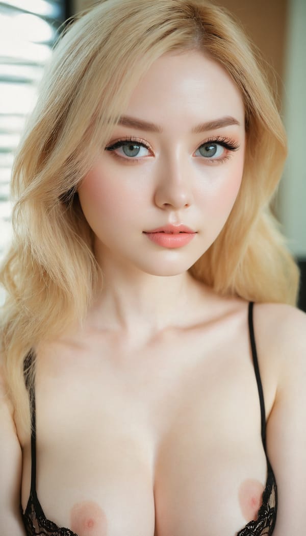 Tags: 21872187, SDXL
{"3": {"inputs": {"seed": 747631007827682, "steps": 32, "cfg": 5.71, "sampler_name": "dpmpp_2m", "scheduler": "karras", "denoise": 1.0, "model": ["27", 0], "positive": ["6", 0], "negative": ["7", 0], "latent_image": ["5", 0]}, "class_type": "KSampler"}, "4": {"inputs": {"ckpt_name": "juggernautxl.safetensors"}, "class_type": "CheckpointLoaderSimple"}, "5": {"inputs": {"width": 768, "height": 1344, "batch_size": 1}, "class_type": "EmptyLatentImage"}, "6": {"inputs": {"text": "24 year old girl, (temptress:1.09), (pale skin:1.02), (seductive pose:1.03), (double eyelids:0.98), (slim:1.10), (eyelashes:0.98), (beautiful eyes:1.06), (detailed face:1.04), (blush:1.10), (seductive facial expression:1.14), (sexy lips:1.02), (cute:0.97), (in a seductive pose:1.08), (large perky breasts:1.05), (cleavage:0.95), (thigh gap:1.01), (an office lady:1.10), (skin fuzz:1.06), (portra:1.00), (detailed skin:1.02), (soft lighting:1.03), (textured skin:1.09), (film:1.06), (candid cinema:1.09), (natural looking skin:1.09), (RAW:1.08)", "clip": ["27", 1]}, "class_type": "CLIPTextEncode"}, "7": {"inputs": {"text": "(low resolution:1.10), (worst quality:1.08), (open mouth:1.11), (watermark:1.11), (twisted:1.06), (distorted:1.13), (bad hands:1.13)", "clip": ["27", 1]}, "class_type": "CLIPTextEncode"}, "8": {"inputs": {"samples": ["3", 0], "vae": ["4", 2]}, "class_type": "VAEDecode"}, "25": {"inputs": {"lora_name": "nudify_xl.safetensors", "strength_model": 0.16, "strength_clip": 0.06, "model": ["4", 0], "clip": ["4", 1]}, "class_type": "LoraLoader"}, "26": {"inputs": {"lora_name": "shirtlift_SDXL_v2.safetensors", "strength_model": 0.03, "strength_clip": 0.14, "model": ["25", 0], "clip": ["25", 1]}, "class_type": "LoraLoader"}, "27": {"inputs": {"lora_name": "PerfectEyesXL.safetensors", "strength_model": 0.0, "strength_clip": 0.03, "model": ["26", 0], "clip": ["26", 1]}, "class_type": "LoraLoader"}, "30": {"inputs": {"model_name": "4x_NMKD-Superscale-SP_178000_G.pth"}, "class_type": "UpscaleModelLoader"}, "31": {"inputs": {"upscale_model": ["30", 0], "image": ["8", 0]}, "class_type": "ImageUpscaleWithModel"}, "32": {"inputs": {"upscale_method": "lanczos", "scale_by": 0.5, "image": ["31", 0]}, "class_type": "ImageScaleBy"}, "33": {"inputs": {"pixels": ["32", 0], "vae": ["4", 2]}, "class_type": "VAEEncode"}, "34": {"inputs": {"seed": 747631007827682, "steps": 32, "cfg": 5.71, "sampler_name": "dpmpp_2m", "scheduler": "karras", "denoise": 0.3, "model": ["27", 0], "positive": ["6", 0], "negative": ["7", 0], "latent_image": ["33", 0]}, "class_type": "KSampler"}, "36": {"inputs": {"samples": ["34", 0], "vae": ["4", 2]}, "class_type": "VAEDecode"}, "39": {"inputs": {"filename_prefix": "comfyapi-1732021770485", "images": ["36", 0]}, "class_type": "SaveImage"}}