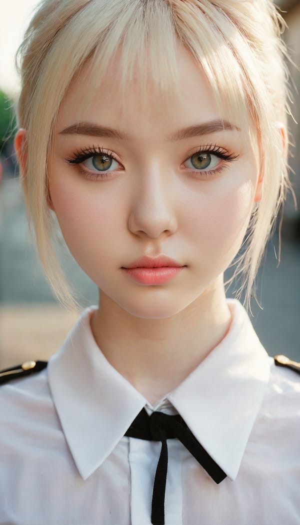 Tags: 21872187, SDXL
{"3": {"inputs": {"seed": 730553648014526, "steps": 32, "cfg": 7.63, "sampler_name": "dpmpp_2m", "scheduler": "karras", "denoise": 1.0, "model": ["27", 0], "positive": ["6", 0], "negative": ["7", 0], "latent_image": ["5", 0]}, "class_type": "KSampler"}, "4": {"inputs": {"ckpt_name": "juggernautxl.safetensors"}, "class_type": "CheckpointLoaderSimple"}, "5": {"inputs": {"width": 768, "height": 1344, "batch_size": 1}, "class_type": "EmptyLatentImage"}, "6": {"inputs": {"text": "18 year old girl, (detailed face:1.09), (beautiful eyes:1.09), (sexy lips:1.12), (seductive facial expression:0.97), (idol:1.01), (pale skin:1.12), (cute:1.00), (double eyelids:1.00), (slim:0.98), (seductive pose:1.06), (temptress:1.12), (eyelashes:1.06), (blush:1.08), (in a seductive pose:1.11), (large perky breasts:1.09), (cleavage:0.96), (thigh gap:0.98), (school uniform:1.00), choker, busy street, (natural looking skin:1.02), (candid cinema:1.01), (portra:1.07), (detailed skin:1.06), (soft lighting:1.07), (skin fuzz:1.05), (film:1.04), (textured skin:1.00), (RAW:1.02)", "clip": ["27", 1]}, "class_type": "CLIPTextEncode"}, "7": {"inputs": {"text": "(worst quality:1.08), (open mouth:1.05), (distorted:1.05), (bad hands:1.07), (twisted:1.09), (watermark:1.06), (low resolution:1.05)", "clip": ["27", 1]}, "class_type": "CLIPTextEncode"}, "8": {"inputs": {"samples": ["3", 0], "vae": ["4", 2]}, "class_type": "VAEDecode"}, "25": {"inputs": {"lora_name": "nudify_xl.safetensors", "strength_model": 0.31, "strength_clip": 0.28, "model": ["4", 0], "clip": ["4", 1]}, "class_type": "LoraLoader"}, "26": {"inputs": {"lora_name": "shirtlift_SDXL_v2.safetensors", "strength_model": 0.04, "strength_clip": 0.1, "model": ["25", 0], "clip": ["25", 1]}, "class_type": "LoraLoader"}, "27": {"inputs": {"lora_name": "PerfectEyesXL.safetensors", "strength_model": 0.1, "strength_clip": 0.15, "model": ["26", 0], "clip": ["26", 1]}, "class_type": "LoraLoader"}, "30": {"inputs": {"model_name": "4x_NMKD-Superscale-SP_178000_G.pth"}, "class_type": "UpscaleModelLoader"}, "31": {"inputs": {"upscale_model": ["30", 0], "image": ["8", 0]}, "class_type": "ImageUpscaleWithModel"}, "32": {"inputs": {"upscale_method": "lanczos", "scale_by": 0.5, "image": ["31", 0]}, "class_type": "ImageScaleBy"}, "33": {"inputs": {"pixels": ["32", 0], "vae": ["4", 2]}, "class_type": "VAEEncode"}, "34": {"inputs": {"seed": 730553648014526, "steps": 32, "cfg": 7.63, "sampler_name": "dpmpp_2m", "scheduler": "karras", "denoise": 0.3, "model": ["27", 0], "positive": ["6", 0], "negative": ["7", 0], "latent_image": ["33", 0]}, "class_type": "KSampler"}, "36": {"inputs": {"samples": ["34", 0], "vae": ["4", 2]}, "class_type": "VAEDecode"}, "39": {"inputs": {"filename_prefix": "comfyapi-1716019863545", "images": ["36", 0]}, "class_type": "SaveImage"}}