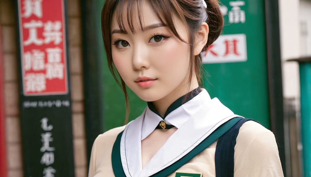 Tags: 21872187, SDXL
{"3": {"inputs": {"seed": 761901951402898, "steps": 32, "cfg": 7.73, "sampler_name": "dpmpp_2m", "scheduler": "karras", "denoise": 1.0, "model": ["27", 0], "positive": ["6", 0], "negative": ["7", 0], "latent_image": ["5", 0]}, "class_type": "KSampler"}, "4": {"inputs": {"ckpt_name": "juggernautxl.safetensors"}, "class_type": "CheckpointLoaderSimple"}, "5": {"inputs": {"width": 1344, "height": 768, "batch_size": 1}, "class_type": "EmptyLatentImage"}, "6": {"inputs": {"text": "24 year old girl, (japanese:1.10), (irish:0.97), (idol:0.96), (seductive pose:1.07), (beautiful eyes:1.01), (sexy lips:1.07), (temptress:1.04), (seductive facial expression:1.03), (eyelashes:0.98), (blush:1.09), (detailed face:0.99), (double eyelids:0.98), (pale skin:1.05), (cute:1.00), (in a seductive pose:1.11), (large perky breasts:1.07), (cleavage:1.03), (thigh gap:1.12), (school uniform:1.07), choker, busy street, (candid cinema:1.06), (detailed skin:1.00), (film:1.02), (RAW:1.08), (soft lighting:1.08), (textured skin:1.06), (natural looking skin:1.01), (skin fuzz:1.09), (portra:1.08)", "clip": ["27", 1]}, "class_type": "CLIPTextEncode"}, "7": {"inputs": {"text": "(open mouth:1.10), (low resolution:1.05), (distorted:1.12), (bad hands:1.07), (twisted:1.14), (watermark:1.10), (worst quality:1.07)", "clip": ["27", 1]}, "class_type": "CLIPTextEncode"}, "8": {"inputs": {"samples": ["3", 0], "vae": ["4", 2]}, "class_type": "VAEDecode"}, "25": {"inputs": {"lora_name": "nudify_xl.safetensors", "strength_model": 0.39, "strength_clip": 0.11, "model": ["4", 0], "clip": ["4", 1]}, "class_type": "LoraLoader"}, "26": {"inputs": {"lora_name": "shirtlift_SDXL_v2.safetensors", "strength_model": 0.17, "strength_clip": 0.17, "model": ["25", 0], "clip": ["25", 1]}, "class_type": "LoraLoader"}, "27": {"inputs": {"lora_name": "PerfectEyesXL.safetensors", "strength_model": 0.01, "strength_clip": 0.16, "model": ["26", 0], "clip": ["26", 1]}, "class_type": "LoraLoader"}, "30": {"inputs": {"model_name": "4x_NMKD-Superscale-SP_178000_G.pth"}, "class_type": "UpscaleModelLoader"}, "31": {"inputs": {"upscale_model": ["30", 0], "image": ["8", 0]}, "class_type": "ImageUpscaleWithModel"}, "32": {"inputs": {"upscale_method": "lanczos", "scale_by": 0.5, "image": ["31", 0]}, "class_type": "ImageScaleBy"}, "33": {"inputs": {"pixels": ["32", 0], "vae": ["4", 2]}, "class_type": "VAEEncode"}, "34": {"inputs": {"seed": 761901951402898, "steps": 32, "cfg": 7.73, "sampler_name": "dpmpp_2m", "scheduler": "karras", "denoise": 0.3, "model": ["27", 0], "positive": ["6", 0], "negative": ["7", 0], "latent_image": ["33", 0]}, "class_type": "KSampler"}, "36": {"inputs": {"samples": ["34", 0], "vae": ["4", 2]}, "class_type": "VAEDecode"}, "39": {"inputs": {"filename_prefix": "comfyapi-1725006293272", "images": ["36", 0]}, "class_type": "SaveImage"}}