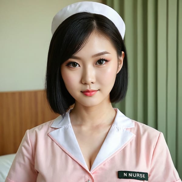 Tags: 21872187, SDXL
{"3": {"inputs": {"seed": 946538372519206, "steps": 32, "cfg": 6.45, "sampler_name": "dpmpp_2m", "scheduler": "karras", "denoise": 1.0, "model": ["27", 0], "positive": ["6", 0], "negative": ["7", 0], "latent_image": ["5", 0]}, "class_type": "KSampler"}, "4": {"inputs": {"ckpt_name": "juggernautXL_v8Rundiffusion.safetensors"}, "class_type": "CheckpointLoaderSimple"}, "5": {"inputs": {"width": 1024, "height": 1024, "batch_size": 1}, "class_type": "EmptyLatentImage"}, "6": {"inputs": {"text": "24 year old girl, (taiwanese:1.07), (ukrainian:1.03), (eyelashes:0.98), (slim:1.09), (temptress:1.05), (beautiful eyes:0.99), (idol:1.10), (pale skin:0.97), (cute:0.95), (double eyelids:0.98), (blush:1.14), (detailed face:0.98), (seductive pose:1.08), (in a seductive pose:1.12), (large perky breasts:1.02), (cleavage:1.11), (thigh gap:1.00), (nurse in uniform:1.13) working in a hospital ward, (film:1.02), (skin fuzz:1.04), (detailed skin:1.04), (candid cinema:1.03), (portra:1.03), (natural looking skin:1.04), (RAW:1.07), (soft lighting:1.04), (textured skin:1.09)", "clip": ["27", 1]}, "class_type": "CLIPTextEncode"}, "7": {"inputs": {"text": "(bad hands:1.08), (distorted:1.08), (low resolution:1.10), (twisted:1.12), (open mouth:1.10), (watermark:1.12), (worst quality:1.06)", "clip": ["27", 1]}, "class_type": "CLIPTextEncode"}, "8": {"inputs": {"samples": ["3", 0], "vae": ["4", 2]}, "class_type": "VAEDecode"}, "25": {"inputs": {"lora_name": "nudify_xl.safetensors", "strength_model": 0.17, "strength_clip": 0.28, "model": ["4", 0], "clip": ["4", 1]}, "class_type": "LoraLoader"}, "26": {"inputs": {"lora_name": "shirtlift_SDXL_v2.safetensors", "strength_model": 0.09, "strength_clip": 0.15, "model": ["25", 0], "clip": ["25", 1]}, "class_type": "LoraLoader"}, "27": {"inputs": {"lora_name": "PerfectEyesXL.safetensors", "strength_model": 0.14, "strength_clip": 0.09, "model": ["26", 0], "clip": ["26", 1]}, "class_type": "LoraLoader"}, "30": {"inputs": {"model_name": "4x_NMKD-Superscale-SP_178000_G.pth"}, "class_type": "UpscaleModelLoader"}, "31": {"inputs": {"upscale_model": ["30", 0], "image": ["8", 0]}, "class_type": "ImageUpscaleWithModel"}, "32": {"inputs": {"upscale_method": "lanczos", "scale_by": 0.5, "image": ["31", 0]}, "class_type": "ImageScaleBy"}, "33": {"inputs": {"pixels": ["32", 0], "vae": ["4", 2]}, "class_type": "VAEEncode"}, "34": {"inputs": {"seed": 946538372519206, "steps": 32, "cfg": 6.45, "sampler_name": "dpmpp_2m", "scheduler": "karras", "denoise": 0.3, "model": ["27", 0], "positive": ["6", 0], "negative": ["7", 0], "latent_image": ["33", 0]}, "class_type": "KSampler"}, "36": {"inputs": {"samples": ["34", 0], "vae": ["4", 2]}, "class_type": "VAEDecode"}, "39": {"inputs": {"filename_prefix": "comfyapi-1707358372867", "images": ["36", 0]}, "class_type": "SaveImage"}}