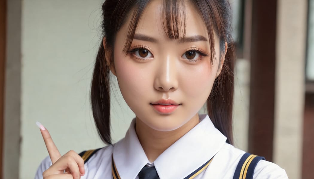 Tags: 21872187, SDXL
{"3": {"inputs": {"seed": 403054871441015, "steps": 64, "cfg": 6.64, "sampler_name": "dpmpp_2m", "scheduler": "karras", "denoise": 1.0, "model": ["27", 0], "positive": ["6", 0], "negative": ["7", 0], "latent_image": ["5", 0]}, "class_type": "KSampler"}, "4": {"inputs": {"ckpt_name": "juggernautxl.safetensors"}, "class_type": "CheckpointLoaderSimple"}, "5": {"inputs": {"width": 1344, "height": 768, "batch_size": 1}, "class_type": "EmptyLatentImage"}, "6": {"inputs": {"text": "28 year old girl, (chinese:0.97), (seductive facial expression:1.04), (cute:1.12), (eyelashes:1.03), (double eyelids:1.10), (seductive pose:1.12), (idol:1.07), (blush:0.96), (sexy lips:0.97), (detailed face:1.00), (temptress:0.95), (beautiful eyes:1.10), (slim:1.01), (in a seductive pose:1.02), (large perky breasts:1.09), (cleavage:1.04), (thigh gap:1.13), (school uniform:1.10), choker, busy street, (detailed skin:1.05), (portra:1.09), (film:1.08), (natural looking skin:1.09), (soft lighting:1.06), (textured skin:1.09), (skin fuzz:1.07), (candid cinema:1.04), (RAW:1.06)", "clip": ["27", 1]}, "class_type": "CLIPTextEncode"}, "7": {"inputs": {"text": "(watermark:1.05), (distorted:1.11), (low resolution:1.14), (open mouth:1.10), (bad hands:1.11), (worst quality:1.07), (twisted:1.11)", "clip": ["27", 1]}, "class_type": "CLIPTextEncode"}, "8": {"inputs": {"samples": ["3", 0], "vae": ["4", 2]}, "class_type": "VAEDecode"}, "25": {"inputs": {"lora_name": "nudify_xl.safetensors", "strength_model": 0.07, "strength_clip": 0.11, "model": ["4", 0], "clip": ["4", 1]}, "class_type": "LoraLoader"}, "26": {"inputs": {"lora_name": "shirtlift_SDXL_v2.safetensors", "strength_model": 0.06, "strength_clip": 0.1, "model": ["25", 0], "clip": ["25", 1]}, "class_type": "LoraLoader"}, "27": {"inputs": {"lora_name": "PerfectEyesXL.safetensors", "strength_model": 0.1, "strength_clip": 0.17, "model": ["26", 0], "clip": ["26", 1]}, "class_type": "LoraLoader"}, "30": {"inputs": {"model_name": "4x_NMKD-Superscale-SP_178000_G.pth"}, "class_type": "UpscaleModelLoader"}, "31": {"inputs": {"upscale_model": ["30", 0], "image": ["8", 0]}, "class_type": "ImageUpscaleWithModel"}, "32": {"inputs": {"upscale_method": "lanczos", "scale_by": 0.5, "image": ["31", 0]}, "class_type": "ImageScaleBy"}, "33": {"inputs": {"pixels": ["32", 0], "vae": ["4", 2]}, "class_type": "VAEEncode"}, "34": {"inputs": {"seed": 403054871441015, "steps": 64, "cfg": 6.64, "sampler_name": "dpmpp_2m", "scheduler": "karras", "denoise": 0.3, "model": ["27", 0], "positive": ["6", 0], "negative": ["7", 0], "latent_image": ["33", 0]}, "class_type": "KSampler"}, "36": {"inputs": {"samples": ["34", 0], "vae": ["4", 2]}, "class_type": "VAEDecode"}, "39": {"inputs": {"filename_prefix": "comfyapi-1724369000067", "images": ["36", 0]}, "class_type": "SaveImage"}}