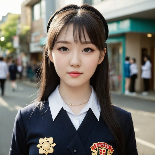 Tags: 21872187, SDXL
{"3": {"inputs": {"seed": 187281164627366, "steps": 32, "cfg": 6.21, "sampler_name": "dpmpp_2m", "scheduler": "karras", "denoise": 1.0, "model": ["27", 0], "positive": ["6", 0], "negative": ["7", 0], "latent_image": ["5", 0]}, "class_type": "KSampler"}, "4": {"inputs": {"ckpt_name": "juggernautXL_v8Rundiffusion.safetensors"}, "class_type": "CheckpointLoaderSimple"}, "5": {"inputs": {"width": 1024, "height": 1024, "batch_size": 1}, "class_type": "EmptyLatentImage"}, "6": {"inputs": {"text": "20 year old girl, (irish:0.97), (japanese:1.02), (detailed face:0.97), (beautiful eyes:1.06), (cute:0.98), (pale skin:1.04), (seductive facial expression:1.04), (idol:1.06), (slim:1.00), (double eyelids:0.98), (sexy lips:1.09), (temptress:0.99), (seductive pose:1.02), (eyelashes:1.07), (in a seductive pose:1.09), (large perky breasts:1.14), (cleavage:1.00), (thigh gap:1.03), (school uniform:1.14), choker, busy street, (soft lighting:1.06), (textured skin:1.01), (skin fuzz:1.07), (candid cinema:1.07), (film:1.08), (natural looking skin:1.08), (portra:1.05), (detailed skin:1.05)", "clip": ["27", 1]}, "class_type": "CLIPTextEncode"}, "7": {"inputs": {"text": "(twisted:1.08), (bad hands:1.10), (watermark:1.13), (distorted:1.11), (low resolution:1.10), (open mouth:1.11), (worst quality:1.14)", "clip": ["27", 1]}, "class_type": "CLIPTextEncode"}, "8": {"inputs": {"samples": ["3", 0], "vae": ["4", 2]}, "class_type": "VAEDecode"}, "25": {"inputs": {"lora_name": "nudify_xl.safetensors", "strength_model": 0.2, "strength_clip": 0.34, "model": ["4", 0], "clip": ["4", 1]}, "class_type": "LoraLoader"}, "26": {"inputs": {"lora_name": "shirtlift_SDXL_v2.safetensors", "strength_model": 0.11, "strength_clip": 0.16, "model": ["25", 0], "clip": ["25", 1]}, "class_type": "LoraLoader"}, "27": {"inputs": {"lora_name": "PerfectEyesXL.safetensors", "strength_model": 0.09, "strength_clip": 0.02, "model": ["26", 0], "clip": ["26", 1]}, "class_type": "LoraLoader"}, "30": {"inputs": {"model_name": "4x_NMKD-Superscale-SP_178000_G.pth"}, "class_type": "UpscaleModelLoader"}, "31": {"inputs": {"upscale_model": ["30", 0], "image": ["8", 0]}, "class_type": "ImageUpscaleWithModel"}, "32": {"inputs": {"upscale_method": "lanczos", "scale_by": 0.5, "image": ["31", 0]}, "class_type": "ImageScaleBy"}, "33": {"inputs": {"pixels": ["32", 0], "vae": ["4", 2]}, "class_type": "VAEEncode"}, "34": {"inputs": {"seed": 187281164627366, "steps": 32, "cfg": 6.21, "sampler_name": "dpmpp_2m", "scheduler": "karras", "denoise": 0.3, "model": ["27", 0], "positive": ["6", 0], "negative": ["7", 0], "latent_image": ["33", 0]}, "class_type": "KSampler"}, "36": {"inputs": {"samples": ["34", 0], "vae": ["4", 2]}, "class_type": "VAEDecode"}, "39": {"inputs": {"filename_prefix": "comfyapi-1707556133087", "images": ["36", 0]}, "class_type": "SaveImage"}}