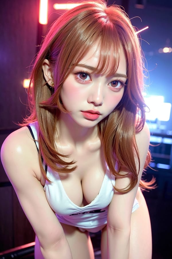Tags: 21872187
<lora:JapaneseDollLikeness_v15:0.65>, <lora:YaeMiko_Test:0.69>, (clubbing:1.10), party, club, <lora:skirtlift-v4:0.90 <lora:Addams:0.34>, extremely detailed face, cute, (photorealistic:1.09), sexy lips, eyelashes, pale skin, hyper realistic, tall, (thigh gap:1.05), blush, 1girl, solo
Negative prompt: sketches, paintings, black and white, (worst quality:2.16)
Steps: 32, Sampler: DPM++ 2M Karras, CFG scale: 5.15, Seed: 3291517487, Size: 512x768, Model hash: fc2511737a, Model: chilloutmix_NiPrunedFp32Fix, Seed resize from: -1x-1, Denoising strength: 0.45, Version: v1.2.1, Hires upscale: 2.0, Hires steps: 16, Hires upscaler: ESRGAN_4x