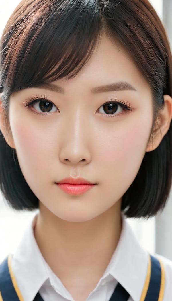 Tags: 21872187, SDXL
{"3": {"inputs": {"seed": 517966915738217, "steps": 32, "cfg": 5.4, "sampler_name": "dpmpp_2m", "scheduler": "karras", "denoise": 1.0, "model": ["27", 0], "positive": ["6", 0], "negative": ["7", 0], "latent_image": ["5", 0]}, "class_type": "KSampler"}, "4": {"inputs": {"ckpt_name": "juggernautXL_v8Rundiffusion.safetensors"}, "class_type": "CheckpointLoaderSimple"}, "5": {"inputs": {"width": 768, "height": 1344, "batch_size": 1}, "class_type": "EmptyLatentImage"}, "6": {"inputs": {"text": "22 year old girl, (taiwanese:1.09), (cute:1.01), (temptress:1.02), (blush:1.06), (seductive facial expression:1.01), (eyelashes:1.04), (idol:1.07), (beautiful eyes:0.96), (detailed face:0.99), (sexy lips:1.04), (slim:1.11), (seductive pose:1.03), (pale skin:1.04), (double eyelids:1.04), (in a seductive pose:1.06), (large perky breasts:0.95), (cleavage:1.00), (thigh gap:0.97), (school uniform:1.10), choker, busy street, (RAW:1.02), (skin fuzz:1.06), (natural looking skin:1.06), (soft lighting:1.09), (detailed skin:1.06), (portra:1.04), (film:1.09), (textured skin:1.02), (candid cinema:1.08)", "clip": ["27", 1]}, "class_type": "CLIPTextEncode"}, "7": {"inputs": {"text": "(low resolution:1.12), (bad hands:1.08), (watermark:1.14), (open mouth:1.10), (twisted:1.10), (worst quality:1.06), (distorted:1.14)", "clip": ["27", 1]}, "class_type": "CLIPTextEncode"}, "8": {"inputs": {"samples": ["3", 0], "vae": ["4", 2]}, "class_type": "VAEDecode"}, "25": {"inputs": {"lora_name": "nudify_xl.safetensors", "strength_model": 0.08, "strength_clip": 0.0, "model": ["4", 0], "clip": ["4", 1]}, "class_type": "LoraLoader"}, "26": {"inputs": {"lora_name": "shirtlift_SDXL_v2.safetensors", "strength_model": 0.0, "strength_clip": 0.0, "model": ["25", 0], "clip": ["25", 1]}, "class_type": "LoraLoader"}, "27": {"inputs": {"lora_name": "PerfectEyesXL.safetensors", "strength_model": 0.14, "strength_clip": 0.08, "model": ["26", 0], "clip": ["26", 1]}, "class_type": "LoraLoader"}, "30": {"inputs": {"model_name": "4x_NMKD-Superscale-SP_178000_G.pth"}, "class_type": "UpscaleModelLoader"}, "31": {"inputs": {"upscale_model": ["30", 0], "image": ["8", 0]}, "class_type": "ImageUpscaleWithModel"}, "32": {"inputs": {"upscale_method": "lanczos", "scale_by": 0.5, "image": ["31", 0]}, "class_type": "ImageScaleBy"}, "33": {"inputs": {"pixels": ["32", 0], "vae": ["4", 2]}, "class_type": "VAEEncode"}, "34": {"inputs": {"seed": 517966915738217, "steps": 32, "cfg": 5.4, "sampler_name": "dpmpp_2m", "scheduler": "karras", "denoise": 0.3, "model": ["27", 0], "positive": ["6", 0], "negative": ["7", 0], "latent_image": ["33", 0]}, "class_type": "KSampler"}, "36": {"inputs": {"samples": ["34", 0], "vae": ["4", 2]}, "class_type": "VAEDecode"}, "39": {"inputs": {"filename_prefix": "comfyapi-1707755169304", "images": ["36", 0]}, "class_type": "SaveImage"}}