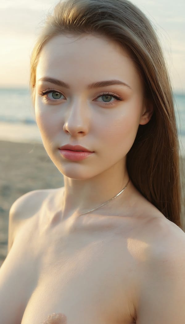 Tags: 21872187, SDXL
{"3": {"inputs": {"seed": 168125020230522, "steps": 32, "cfg": 5.97, "sampler_name": "dpmpp_2m", "scheduler": "karras", "denoise": 1.0, "model": ["27", 0], "positive": ["6", 0], "negative": ["7", 0], "latent_image": ["5", 0]}, "class_type": "KSampler"}, "4": {"inputs": {"ckpt_name": "juggernautxl.safetensors"}, "class_type": "CheckpointLoaderSimple"}, "5": {"inputs": {"width": 768, "height": 1344, "batch_size": 1}, "class_type": "EmptyLatentImage"}, "6": {"inputs": {"text": "26 year old girl, (ukrainian:1.14), (russian:1.04), (idol:1.13), (pale skin:0.95), (seductive facial expression:1.03), (sexy lips:1.13), (detailed face:1.04), (cute:1.03), (beautiful eyes:0.98), (slim:1.03), (double eyelids:1.08), (temptress:1.09), (blush:0.95), (seductive pose:1.10), (perky ass:1.10), (exposed ass:0.99), (looking back:1.13), (sexy ass:0.99), (thigh gap:1.00), strolling (nude:1.02) at a beach, (film:1.07), (skin fuzz:1.03), (textured skin:1.08), (detailed skin:1.03), (candid cinema:1.01), (RAW:1.07), (portra:1.04), (soft lighting:1.02), (natural looking skin:1.04)", "clip": ["27", 1]}, "class_type": "CLIPTextEncode"}, "7": {"inputs": {"text": "(distorted:1.11), (bad hands:1.07), (worst quality:1.11), (low resolution:1.06), (watermark:1.12), (open mouth:1.08), (twisted:1.12)", "clip": ["27", 1]}, "class_type": "CLIPTextEncode"}, "8": {"inputs": {"samples": ["3", 0], "vae": ["4", 2]}, "class_type": "VAEDecode"}, "25": {"inputs": {"lora_name": "nudify_xl.safetensors", "strength_model": 0.0, "strength_clip": 0.02, "model": ["4", 0], "clip": ["4", 1]}, "class_type": "LoraLoader"}, "26": {"inputs": {"lora_name": "shirtlift_SDXL_v2.safetensors", "strength_model": 0.15, "strength_clip": 0.14, "model": ["25", 0], "clip": ["25", 1]}, "class_type": "LoraLoader"}, "27": {"inputs": {"lora_name": "PerfectEyesXL.safetensors", "strength_model": 0.12, "strength_clip": 0.06, "model": ["26", 0], "clip": ["26", 1]}, "class_type": "LoraLoader"}, "30": {"inputs": {"model_name": "4x_NMKD-Superscale-SP_178000_G.pth"}, "class_type": "UpscaleModelLoader"}, "31": {"inputs": {"upscale_model": ["30", 0], "image": ["8", 0]}, "class_type": "ImageUpscaleWithModel"}, "32": {"inputs": {"upscale_method": "lanczos", "scale_by": 0.5, "image": ["31", 0]}, "class_type": "ImageScaleBy"}, "33": {"inputs": {"pixels": ["32", 0], "vae": ["4", 2]}, "class_type": "VAEEncode"}, "34": {"inputs": {"seed": 168125020230522, "steps": 32, "cfg": 5.97, "sampler_name": "dpmpp_2m", "scheduler": "karras", "denoise": 0.3, "model": ["27", 0], "positive": ["6", 0], "negative": ["7", 0], "latent_image": ["33", 0]}, "class_type": "KSampler"}, "36": {"inputs": {"samples": ["34", 0], "vae": ["4", 2]}, "class_type": "VAEDecode"}, "39": {"inputs": {"filename_prefix": "comfyapi-1728001430132", "images": ["36", 0]}, "class_type": "SaveImage"}}