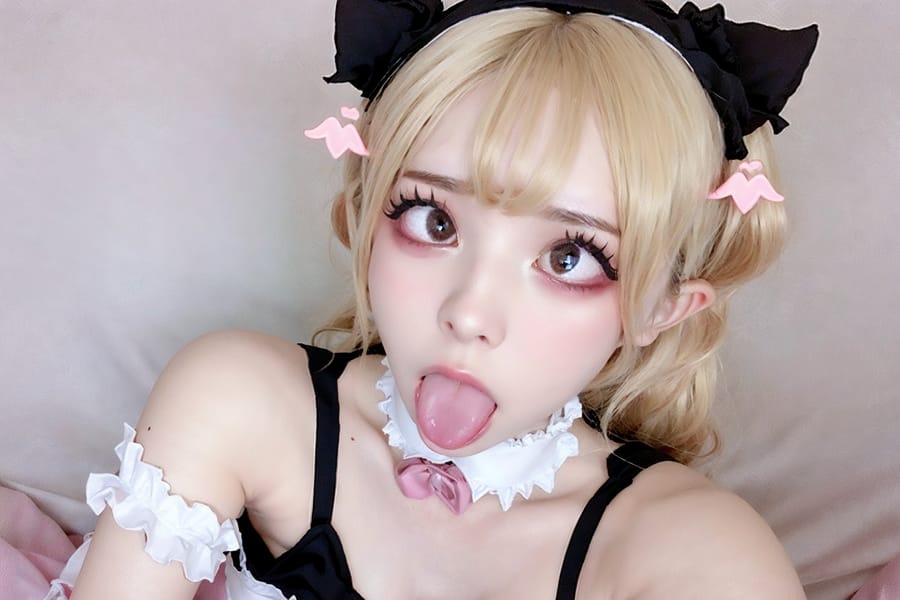 Tags: 21872187
<lora:JapaneseDollLikeness_v15:0.37>, <lora:taiwanDollLikeness_v20:0.28>, maid cafe, stockings, (maid costume:1.11), choker, bowtie, headband, (pleated skirt:1.05), <lora:ahegao-x-v4:0.95>, ahegao face, pleasure, extremely detailed eyes, extremely detailed face, cute, (photorealistic:0.98), sexy lips, seductive smile, double eyelids, eyelashes, pale skin, perky breasts, RAW, best quality, hyper realistic, blush, delicate and beautiful girl, 1girl, (stunningly attractive:1.05), (dramatic:1.09)
Negative prompt: fat, (worst quality:2.17)
Steps: 32, Sampler: DPM++ 2M Karras, CFG scale: 5.94, Seed: 1381727064, Size: 768x512, Model hash: fc2511737a, Model: chilloutmix_NiPrunedFp32Fix, Seed resize from: -1x-1, Denoising strength: 0.35, Version: v1.2.1, Hires upscale: 2.5, Hires steps: 16, Hires upscaler: ESRGAN_4x