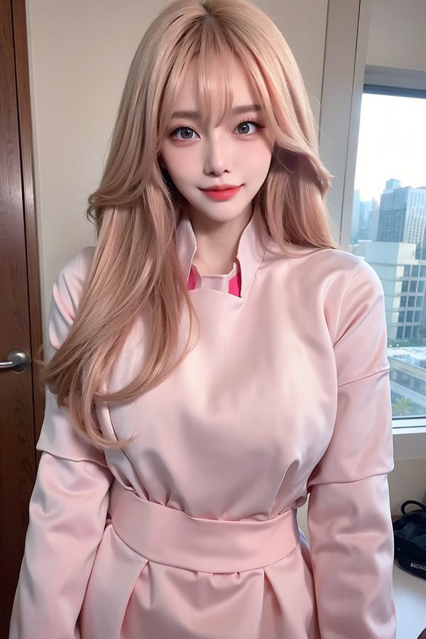 Tags: 21872187
<lora:YaeMiko_Test:0.32>, (office wear:0.91), office, <lora:skirtlift-v4:0.88 <lora:Addams:0.25>, extremely detailed eyes, extremely detailed face, cute, sexy lips, seductive smile, double eyelids, eyelashes, pale skin, perky breasts, RAW, best quality, tall, 1girl, solo
Negative prompt: sketches, anime, black and white, (worst quality:2.23)
Steps: 64, Sampler: DPM++ 2M Karras, CFG scale: 5.02, Seed: 2423800391, Size: 512x768, Model hash: fc2511737a, Model: chilloutmix_NiPrunedFp32Fix, Seed resize from: -1x-1, Denoising strength: 0.4, Version: v1.2.1, Hires upscale: 2.0, Hires steps: 16, Hires upscaler: ESRGAN_4x