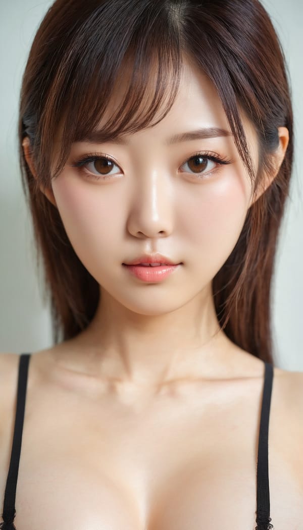 Tags: 21872187, SDXL
{"3": {"inputs": {"seed": 256455191551186, "steps": 64, "cfg": 6.83, "sampler_name": "dpmpp_2m", "scheduler": "karras", "denoise": 1.0, "model": ["27", 0], "positive": ["6", 0], "negative": ["7", 0], "latent_image": ["5", 0]}, "class_type": "KSampler"}, "4": {"inputs": {"ckpt_name": "juggernautxl.safetensors"}, "class_type": "CheckpointLoaderSimple"}, "5": {"inputs": {"width": 768, "height": 1344, "batch_size": 1}, "class_type": "EmptyLatentImage"}, "6": {"inputs": {"text": "24 year old girl, (japanese:1.03), (chinese:1.08), (detailed face:0.99), (seductive facial expression:1.10), (beautiful eyes:0.97), (blush:1.06), (idol:1.10), (slim:1.10), (double eyelids:1.10), (sexy lips:1.06), (eyelashes:1.00), (seductive pose:1.13), (temptress:1.07), (pale skin:0.95), (cute:0.96), (in a seductive pose:0.96), (large perky breasts:1.08), (cleavage:1.05), (thigh gap:1.10), (an office lady:1.12), (natural looking skin:1.07), (detailed skin:1.03), (candid cinema:1.06), (skin fuzz:1.08), (soft lighting:1.09), (textured skin:1.05), (film:1.03), (RAW:1.05), (portra:1.03)", "clip": ["27", 1]}, "class_type": "CLIPTextEncode"}, "7": {"inputs": {"text": "(worst quality:1.11), (twisted:1.05), (bad hands:1.08), (distorted:1.14), (watermark:1.13), (low resolution:1.09), (open mouth:1.07)", "clip": ["27", 1]}, "class_type": "CLIPTextEncode"}, "8": {"inputs": {"samples": ["3", 0], "vae": ["4", 2]}, "class_type": "VAEDecode"}, "25": {"inputs": {"lora_name": "nudify_xl.safetensors", "strength_model": 0.01, "strength_clip": 0.24, "model": ["4", 0], "clip": ["4", 1]}, "class_type": "LoraLoader"}, "26": {"inputs": {"lora_name": "shirtlift_SDXL_v2.safetensors", "strength_model": 0.01, "strength_clip": 0.05, "model": ["25", 0], "clip": ["25", 1]}, "class_type": "LoraLoader"}, "27": {"inputs": {"lora_name": "PerfectEyesXL.safetensors", "strength_model": 0.02, "strength_clip": 0.16, "model": ["26", 0], "clip": ["26", 1]}, "class_type": "LoraLoader"}, "30": {"inputs": {"model_name": "4x_NMKD-Superscale-SP_178000_G.pth"}, "class_type": "UpscaleModelLoader"}, "31": {"inputs": {"upscale_model": ["30", 0], "image": ["8", 0]}, "class_type": "ImageUpscaleWithModel"}, "32": {"inputs": {"upscale_method": "lanczos", "scale_by": 0.5, "image": ["31", 0]}, "class_type": "ImageScaleBy"}, "33": {"inputs": {"pixels": ["32", 0], "vae": ["4", 2]}, "class_type": "VAEEncode"}, "34": {"inputs": {"seed": 256455191551186, "steps": 64, "cfg": 6.83, "sampler_name": "dpmpp_2m", "scheduler": "karras", "denoise": 0.3, "model": ["27", 0], "positive": ["6", 0], "negative": ["7", 0], "latent_image": ["33", 0]}, "class_type": "KSampler"}, "36": {"inputs": {"samples": ["34", 0], "vae": ["4", 2]}, "class_type": "VAEDecode"}, "39": {"inputs": {"filename_prefix": "comfyapi-1713234245132", "images": ["36", 0]}, "class_type": "SaveImage"}}